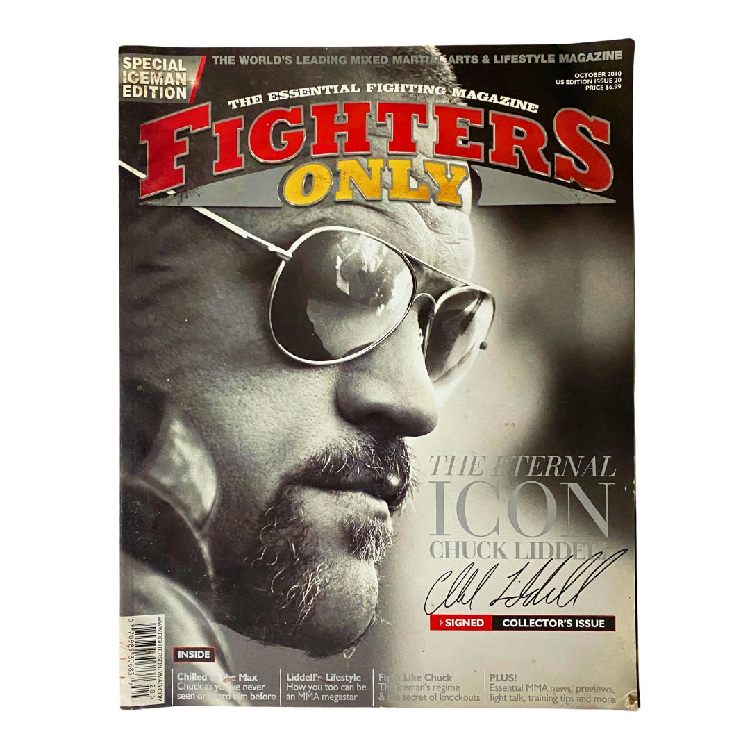 Fighters Only US Magazine October 2010 Issue 20 Chuck Lidden No Label