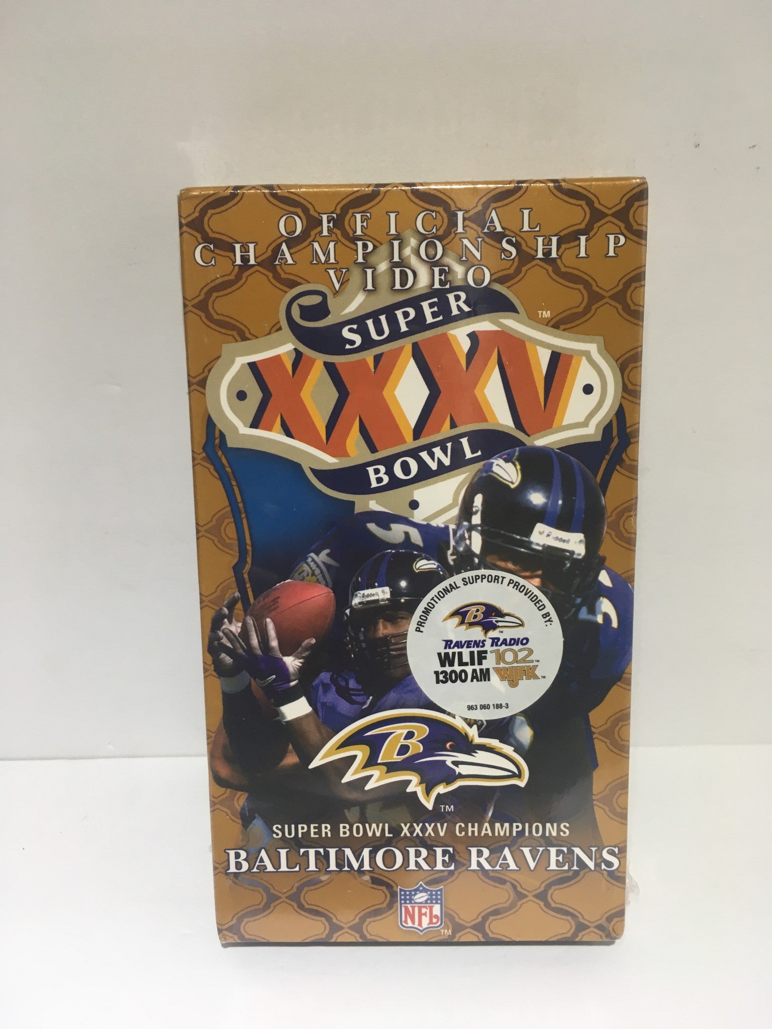 Super Bowl XXXV - Baltimore Ravens Championship Video VHS NEW & Sealed