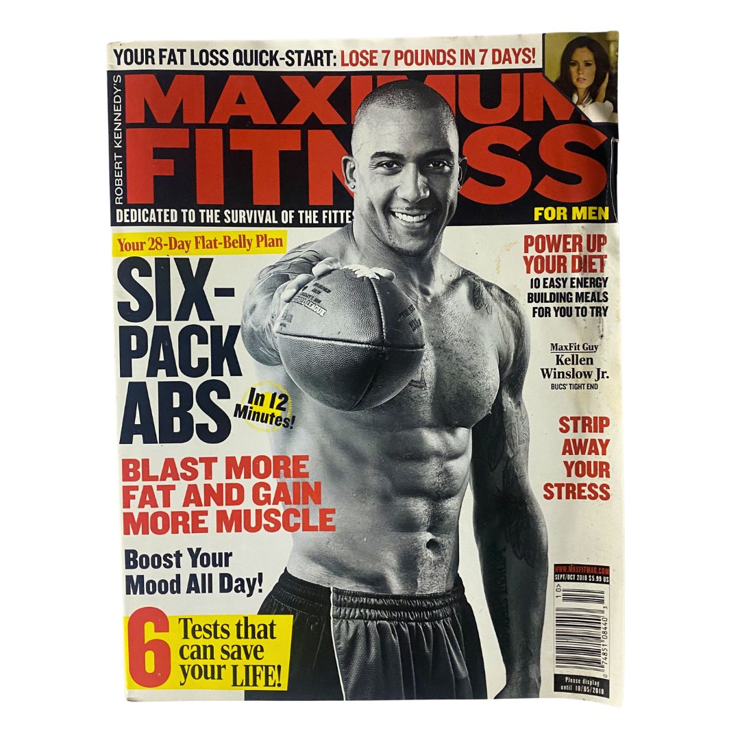 Maximum Fitness Magazine September 2010 Kellen Winslow Jr. No Label