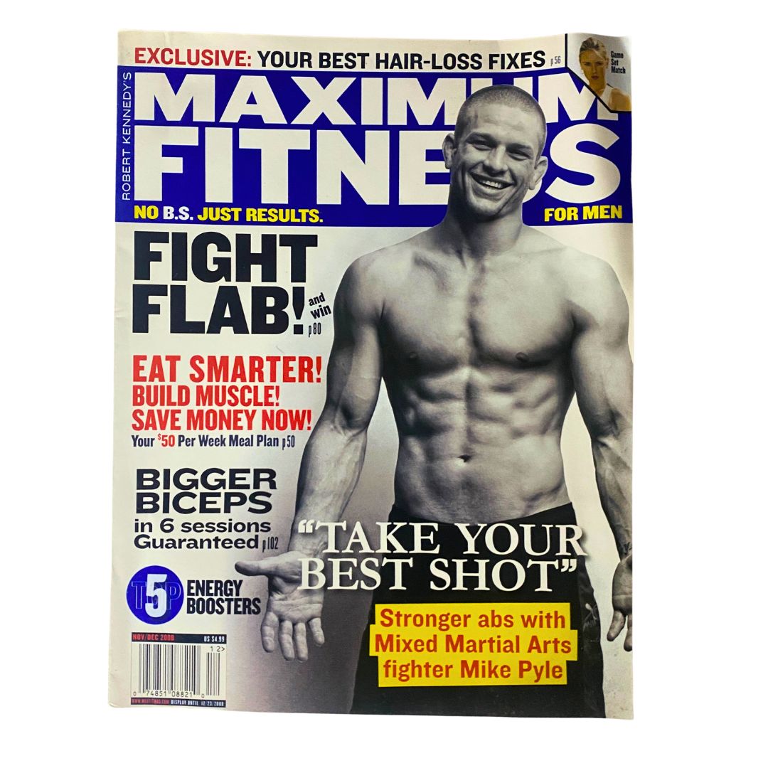 Maximum Fitness Magazine November 2008 Take Your Best Shot No Label