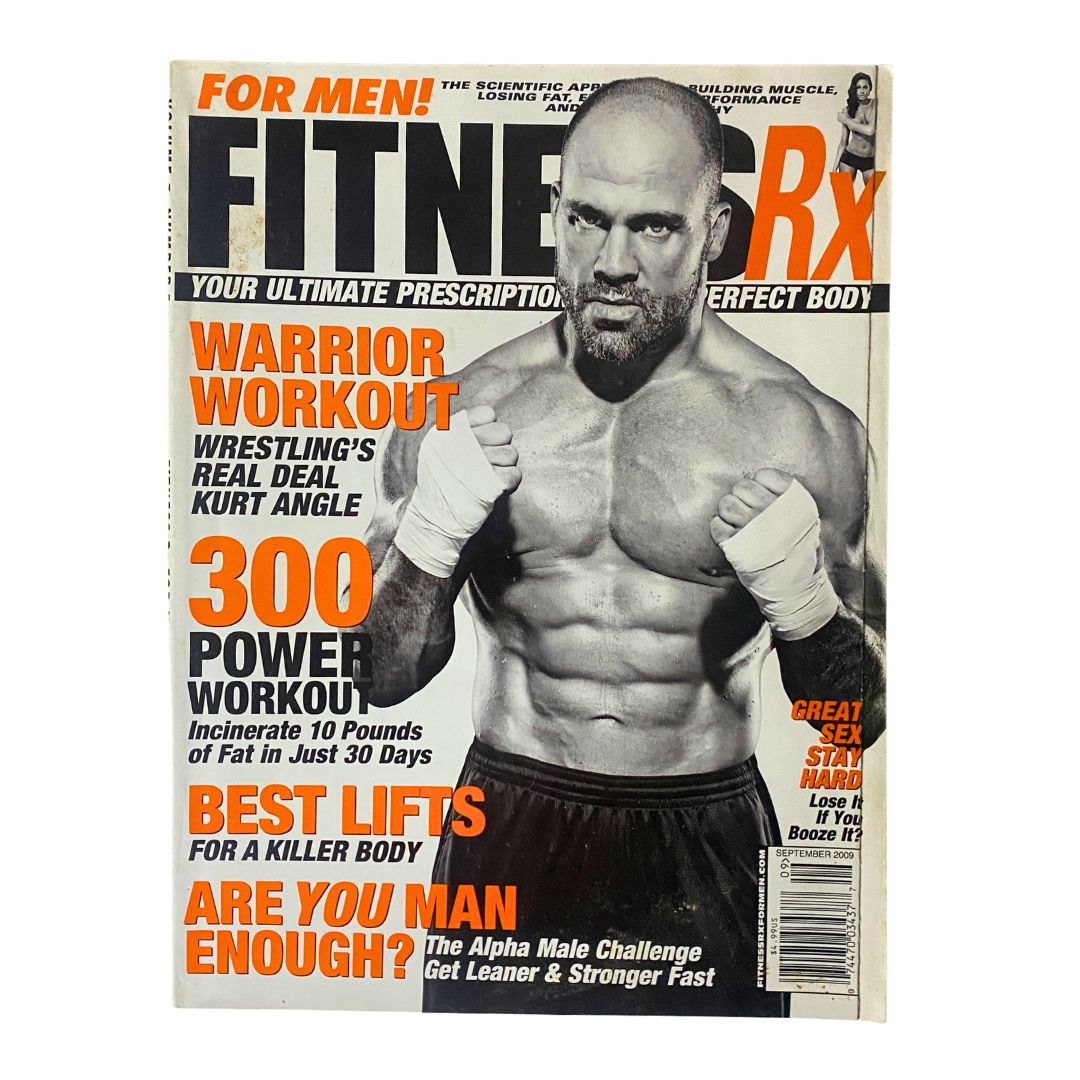 Fitness RX Magazine September 2009 The Alpha Male Challenge No Label VG