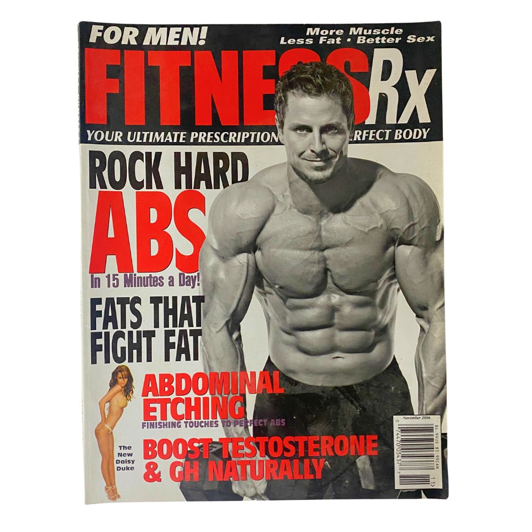 Fitness RX Magazine November 2006 Boost Testosterone & GH Naturally No Label