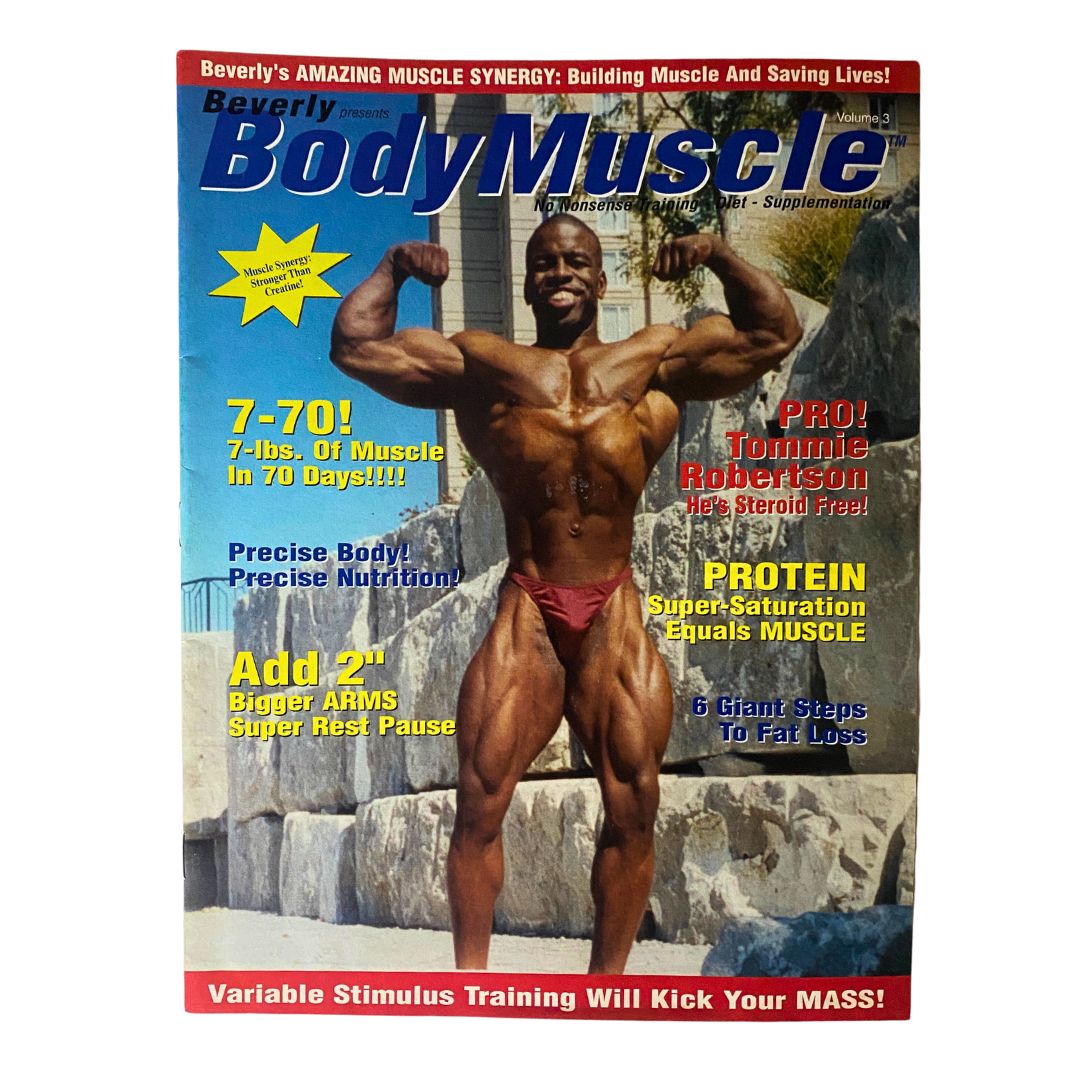 Beverly Presents Body Muscle Magazine Vol 3. Tommy Robertson No Label VG