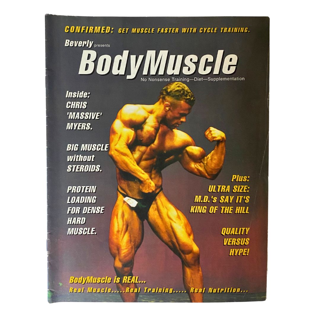 Beverly Presents Body Muscle Magazine Chris 'Massive' Myers No Label