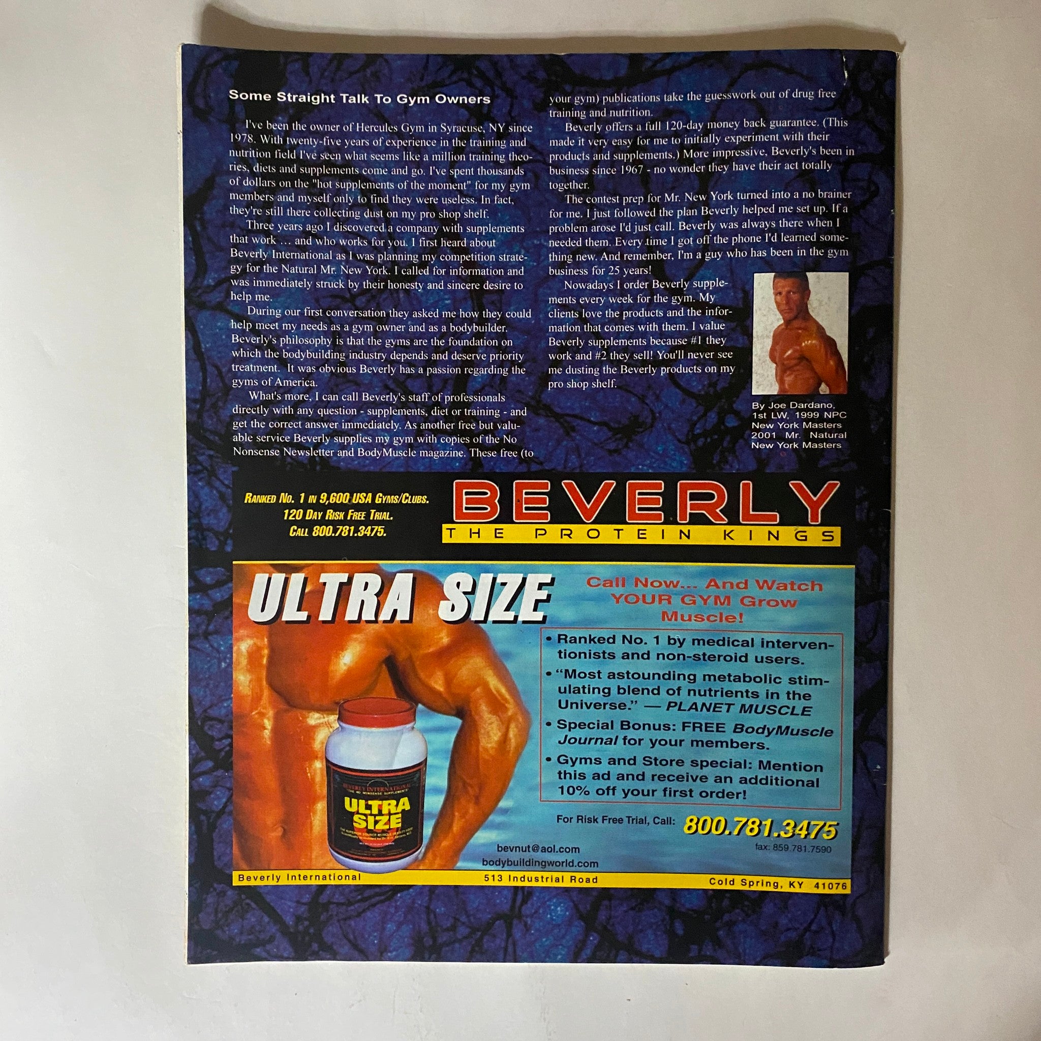 Beverly Presents Body Muscle Magazine Vol. 2 Joni Lee & Brian Wiefering No Label