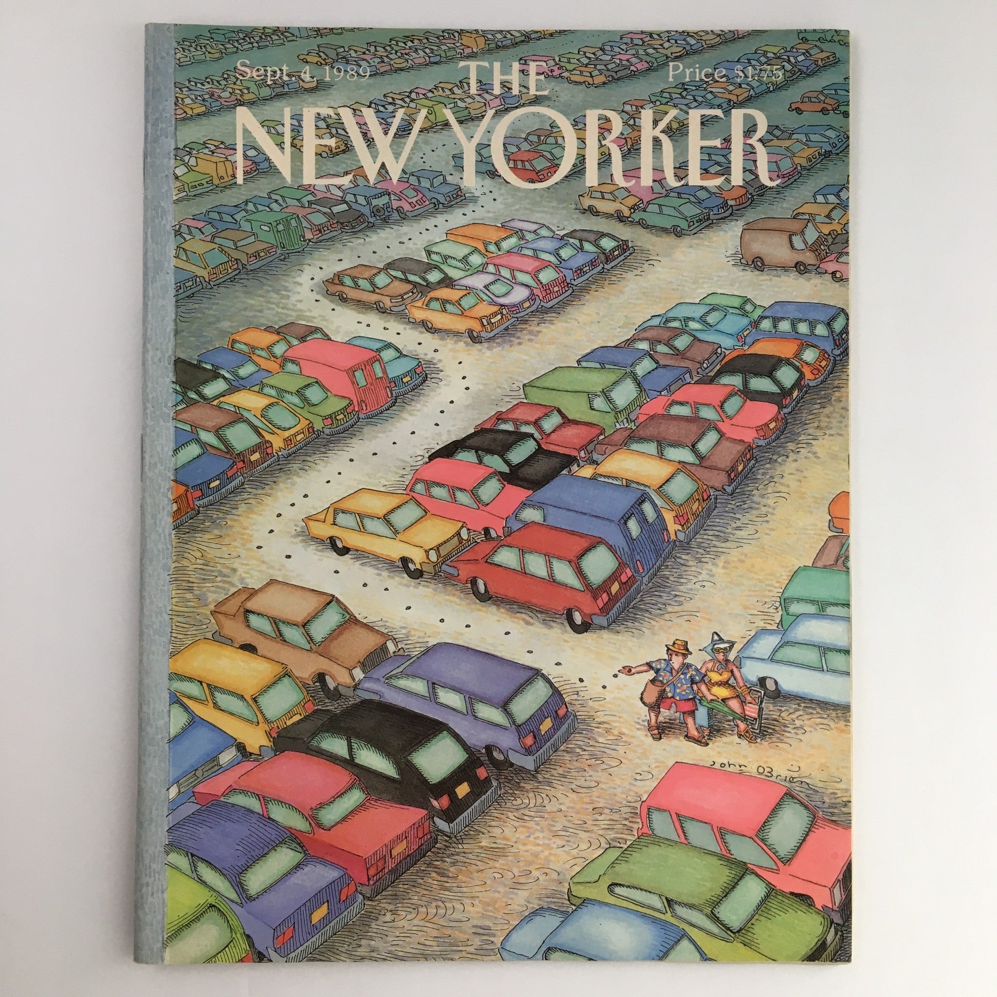 The New Yorker Magazine September 4 1989 Full Theme Cover by John O'Brien