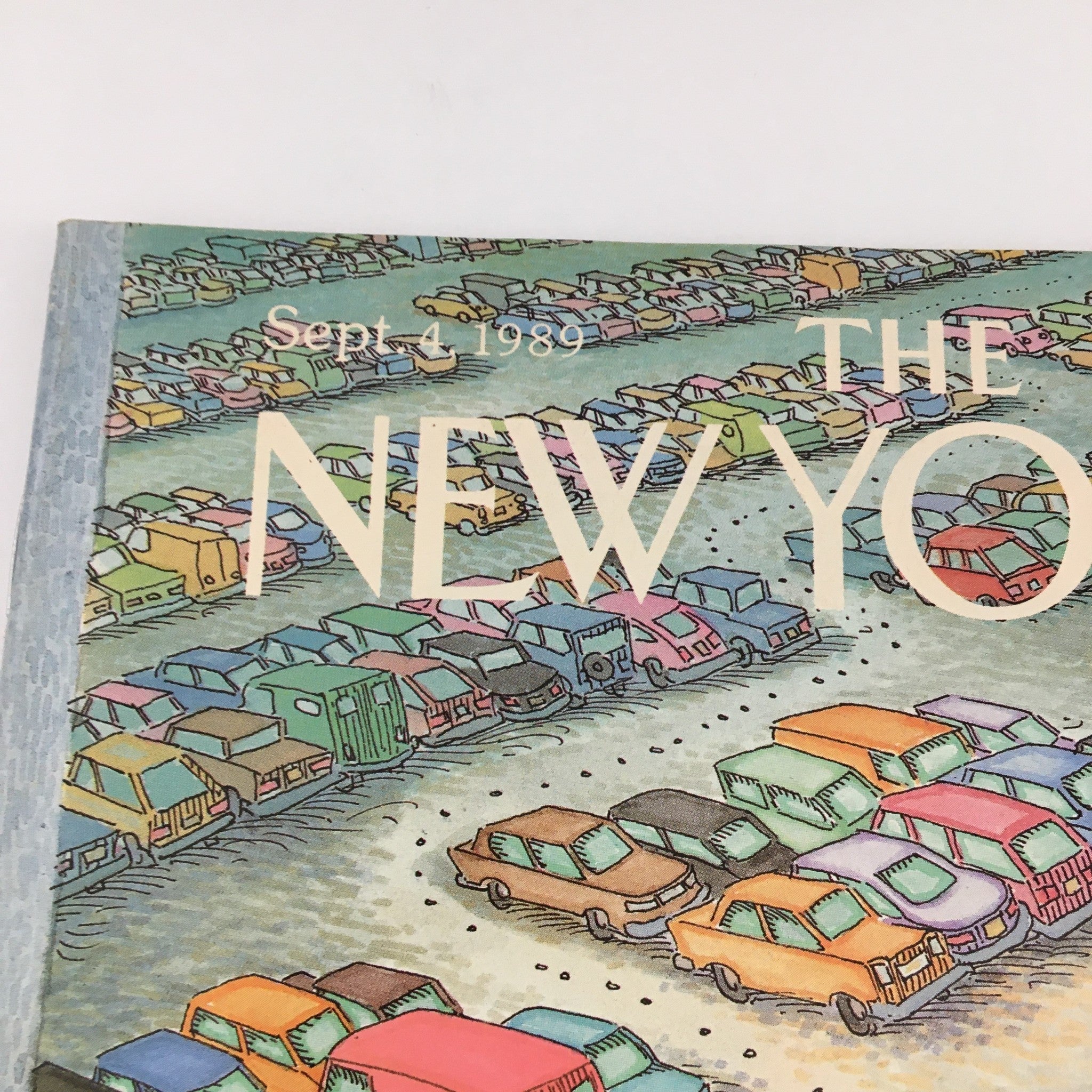 The New Yorker Magazine September 4 1989 Full Theme Cover by John O'Brien