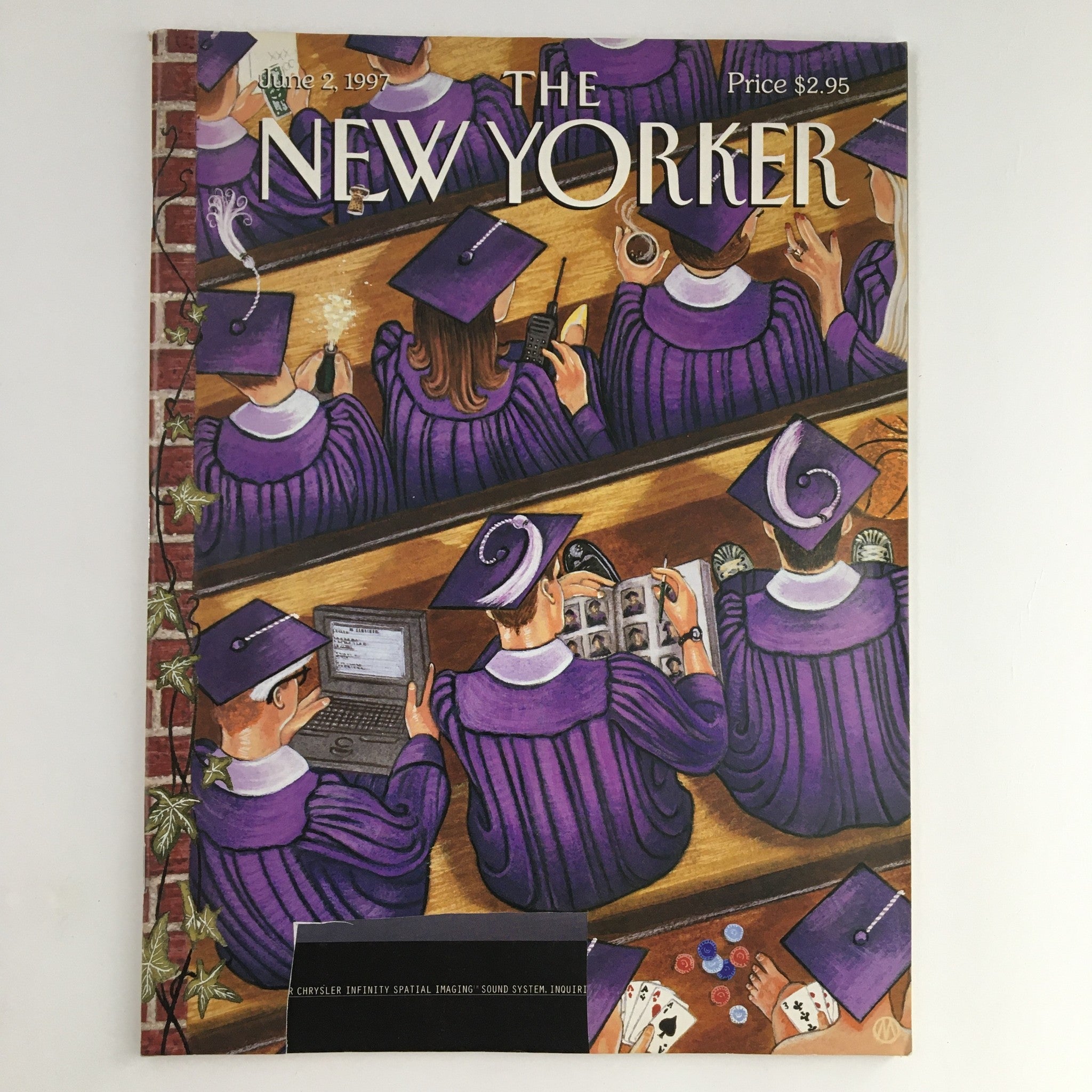 The New Yorker Magazine June 2 1997 Full Theme Cover by M. Scott Miller