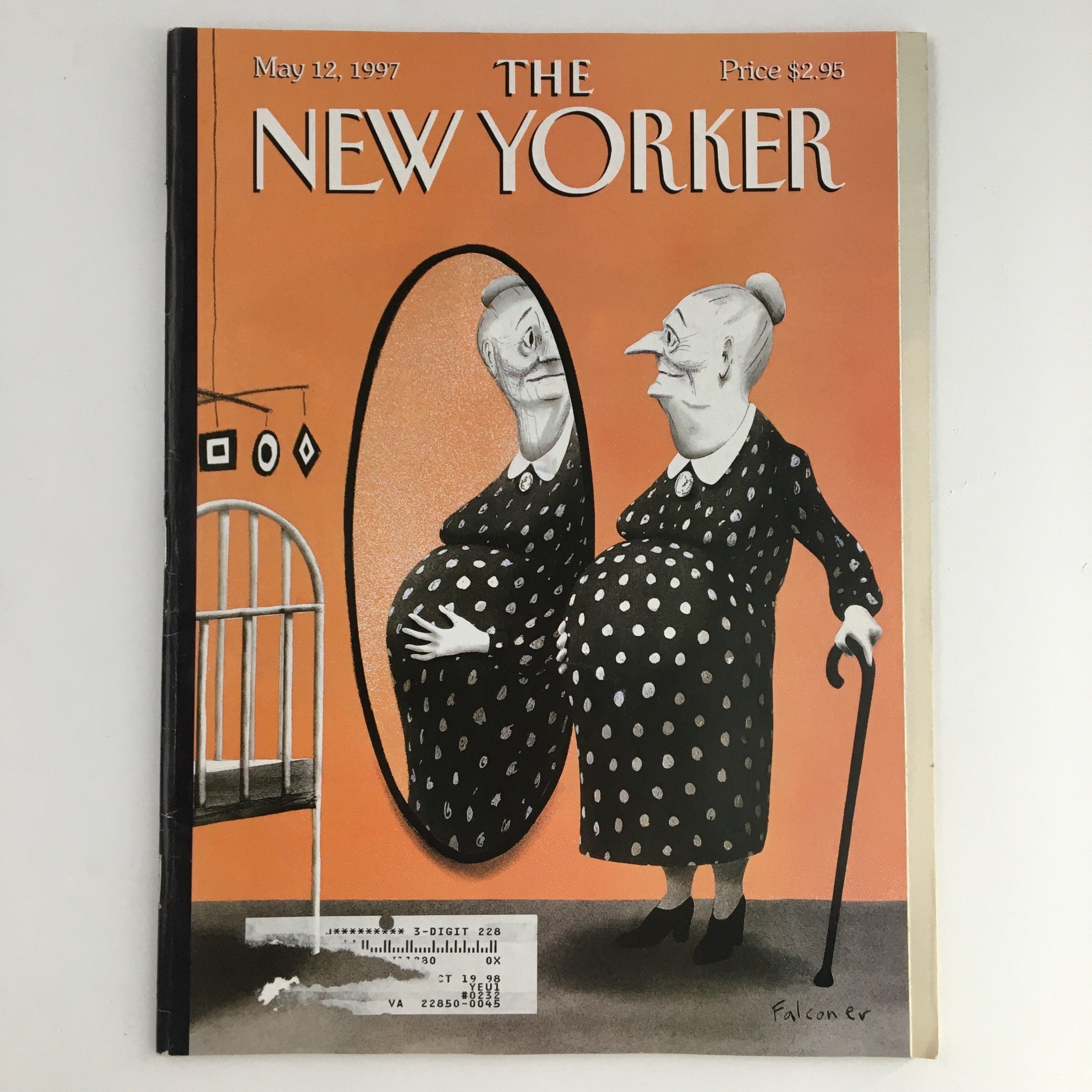 The New Yorker Magazine May 12 1997 Mother's Day Theme Cover by Ian Falconer