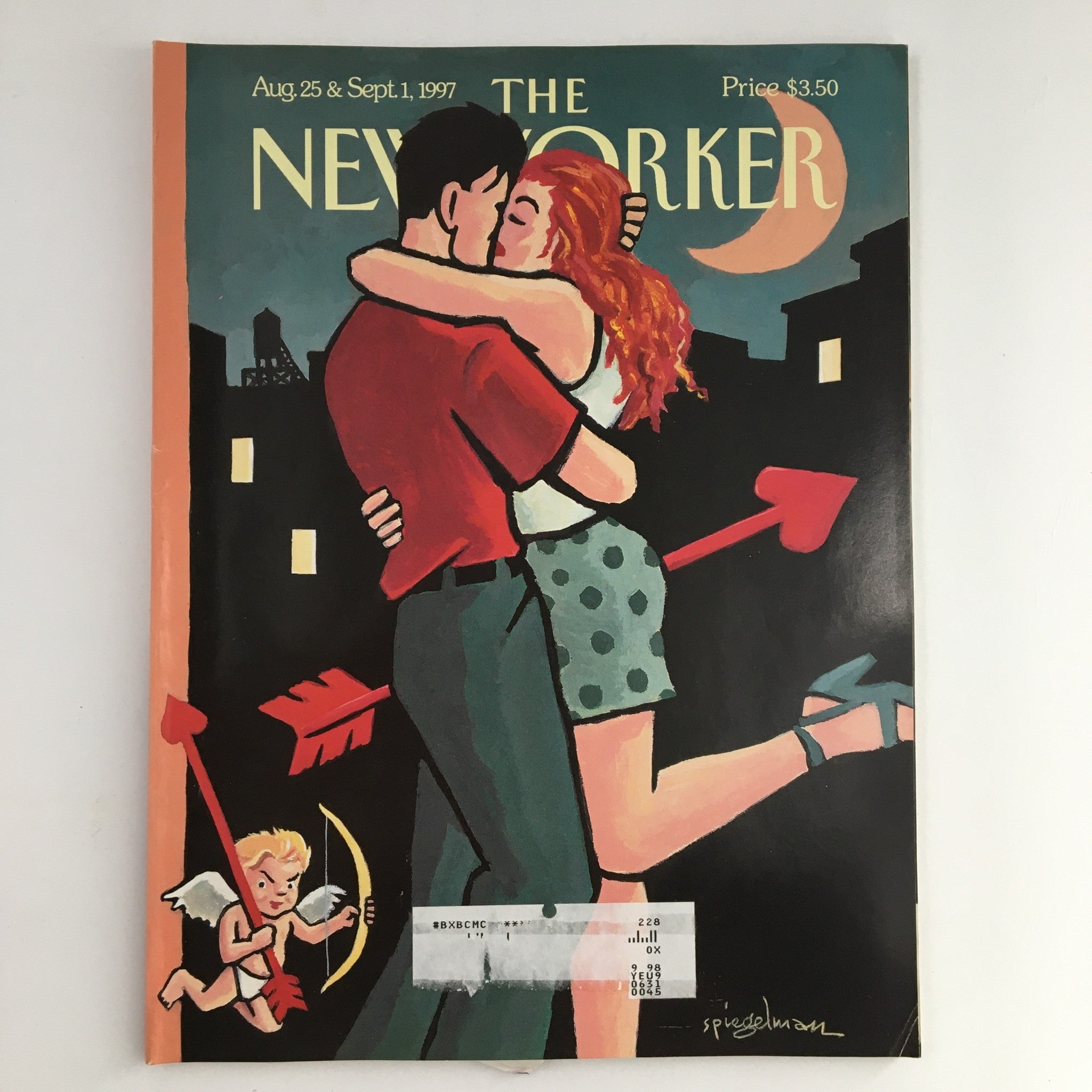 The New Yorker Magazine August 25 1997 Beau and Eros Theme by Art Spiegelman