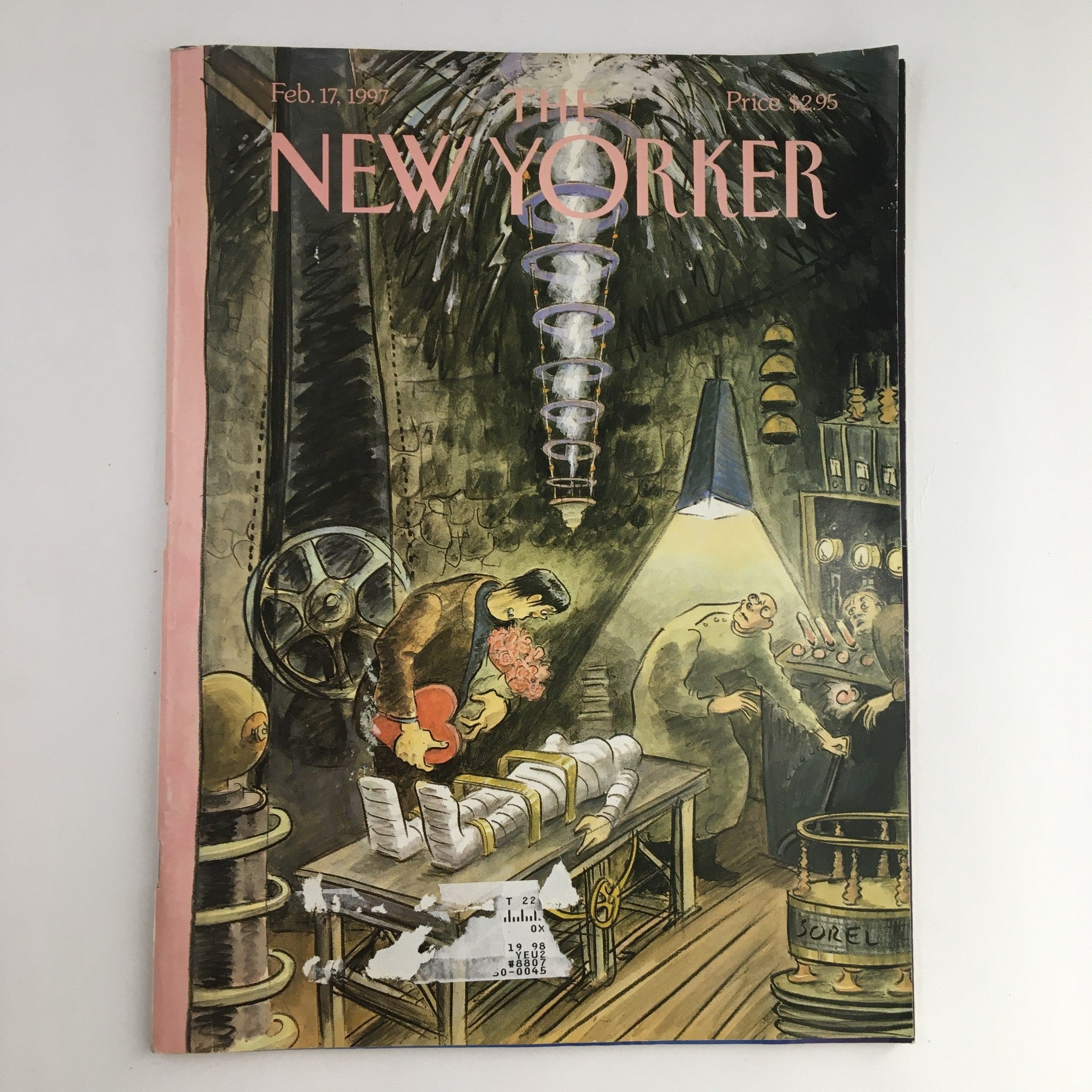 The New Yorker Magazine February 17 1997 Ghouls Rush Theme by Edward Sorel