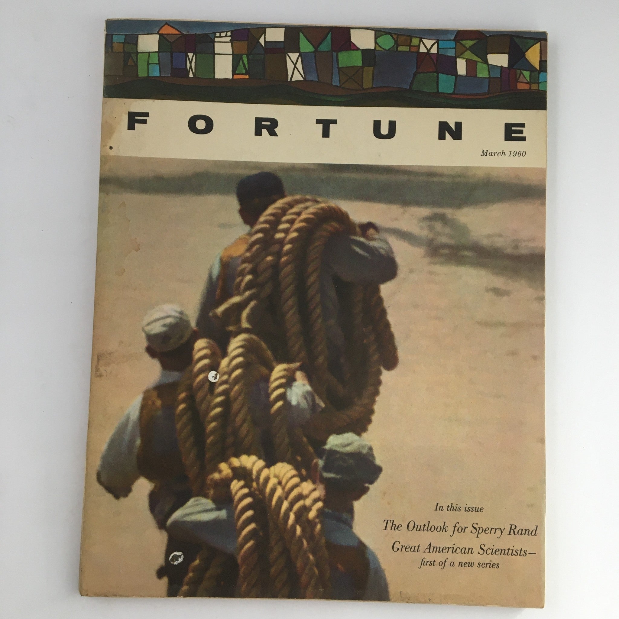 Fortune Magazine March 1960 The Outlook for Sperry Rand Scientists No Label