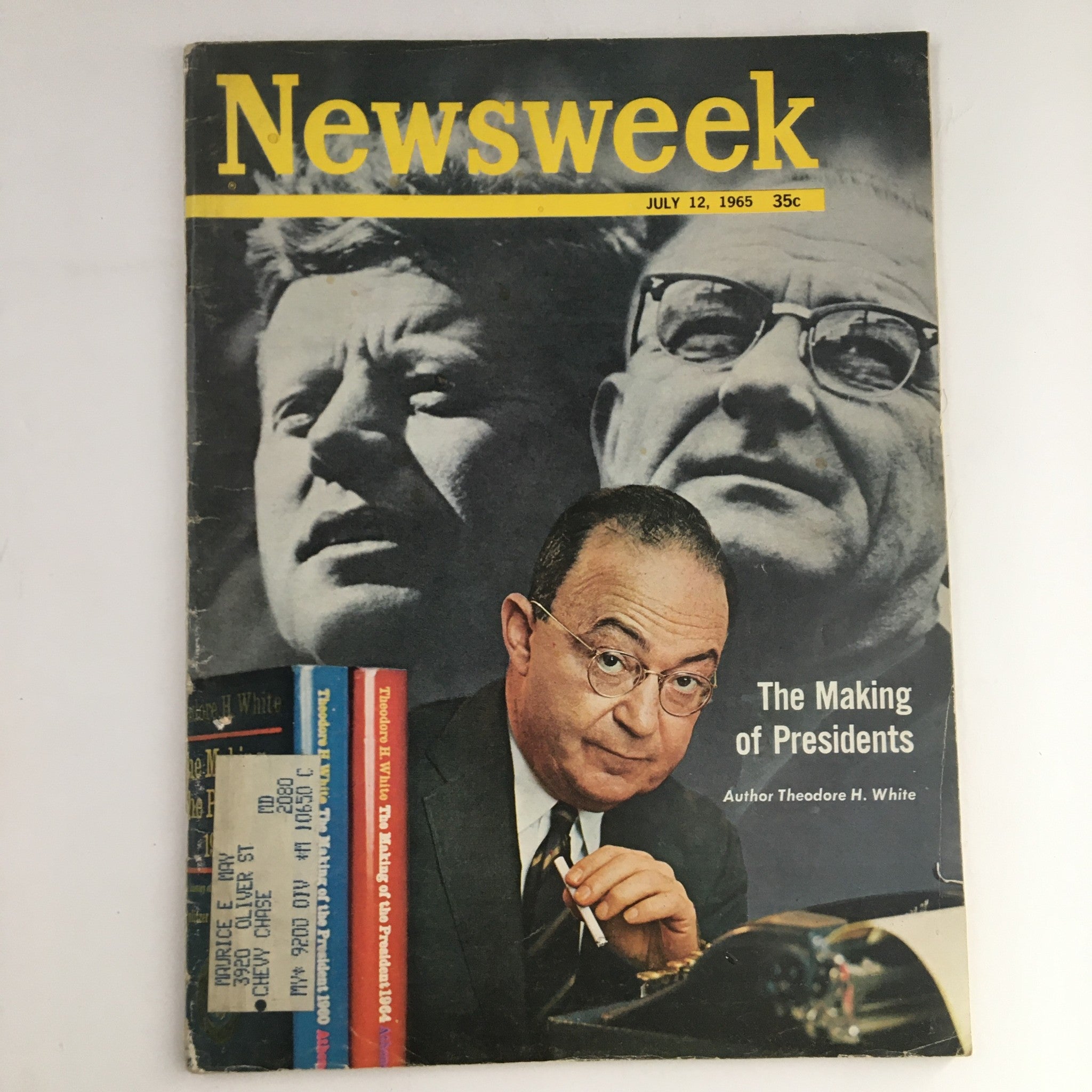 Newsweek Magazine July 12 1965 The Making of Presidents by Theodore H. White