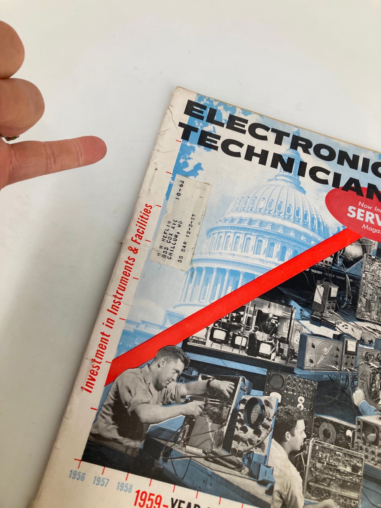 VTG Electronic Technician Magazine January 1959 Economic Growth For The Nation