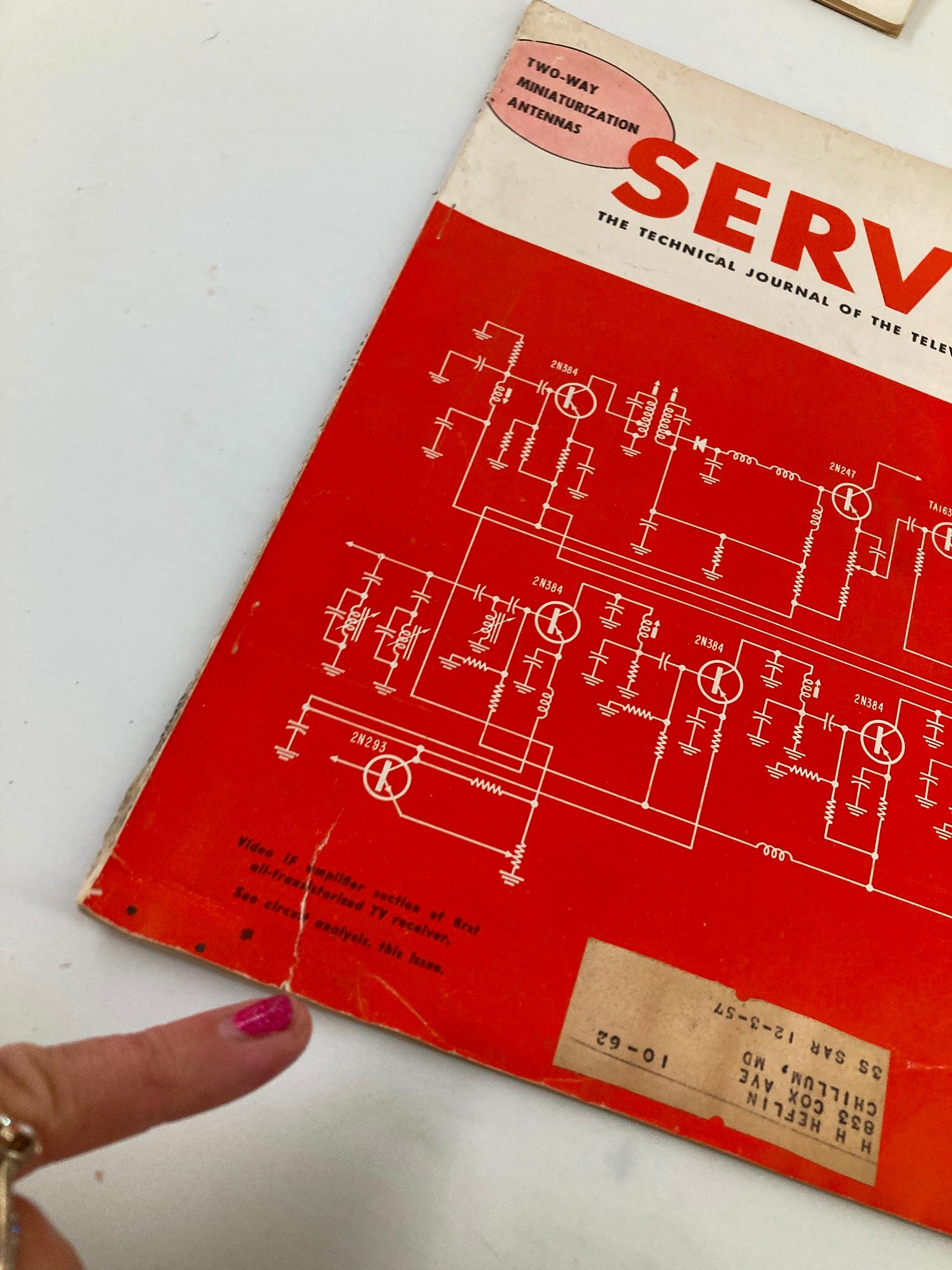 VTG Service Magazine September 1958 Troubleshooting Vertical Oscillator