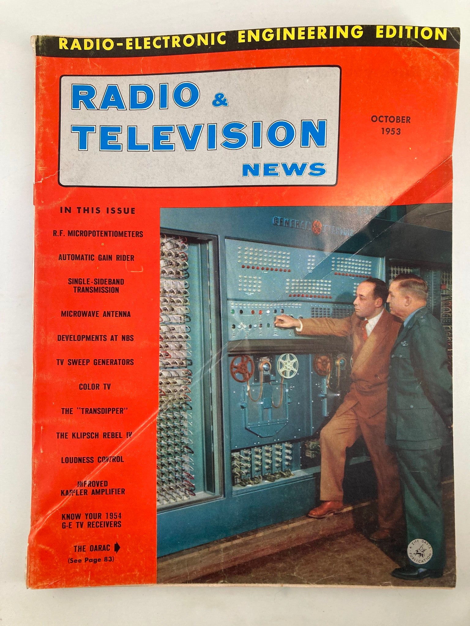 VTG Radio & Television News Magazine October 1953 R.F. Micropotentiometers