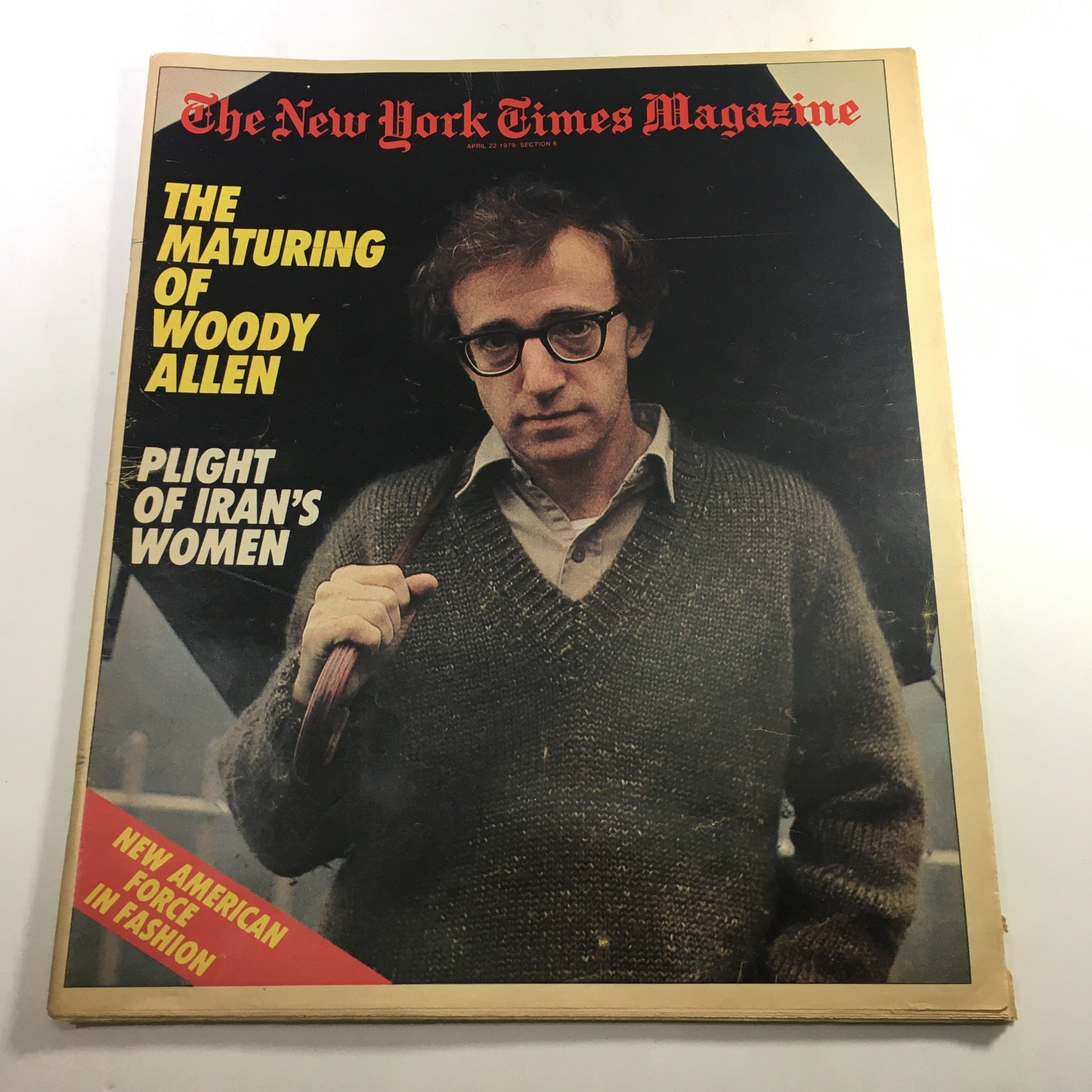 VTG The New York Times Magazine April 22 1979 - Woody Allen / Plight Iran Women