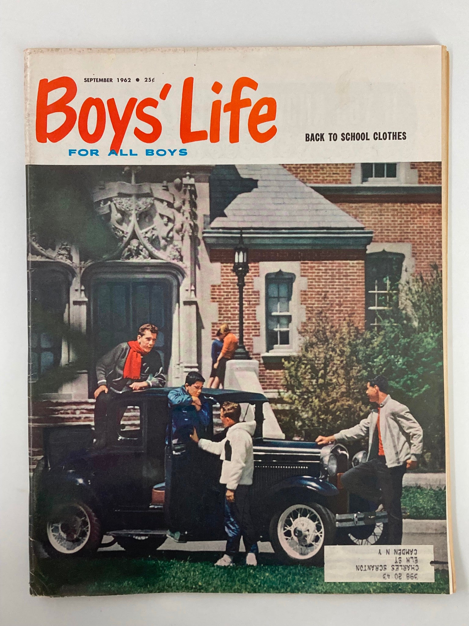 VTG Boys' Life Magazine September 1962 A-1 Back-to-School Grooming Suggestions