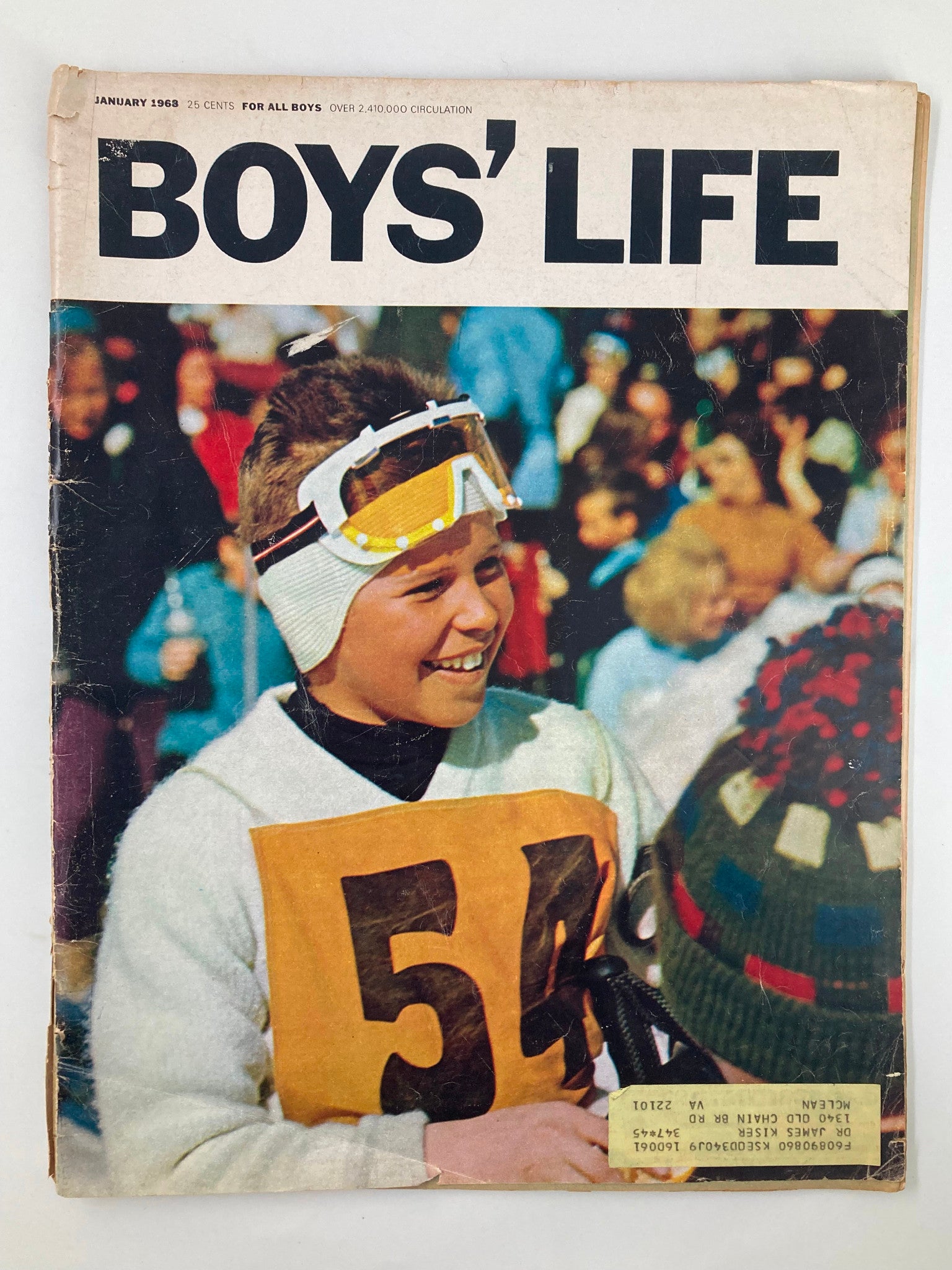 VTG Boys' Life Magazine January 1968 Bill Rowan and The Six Transistors