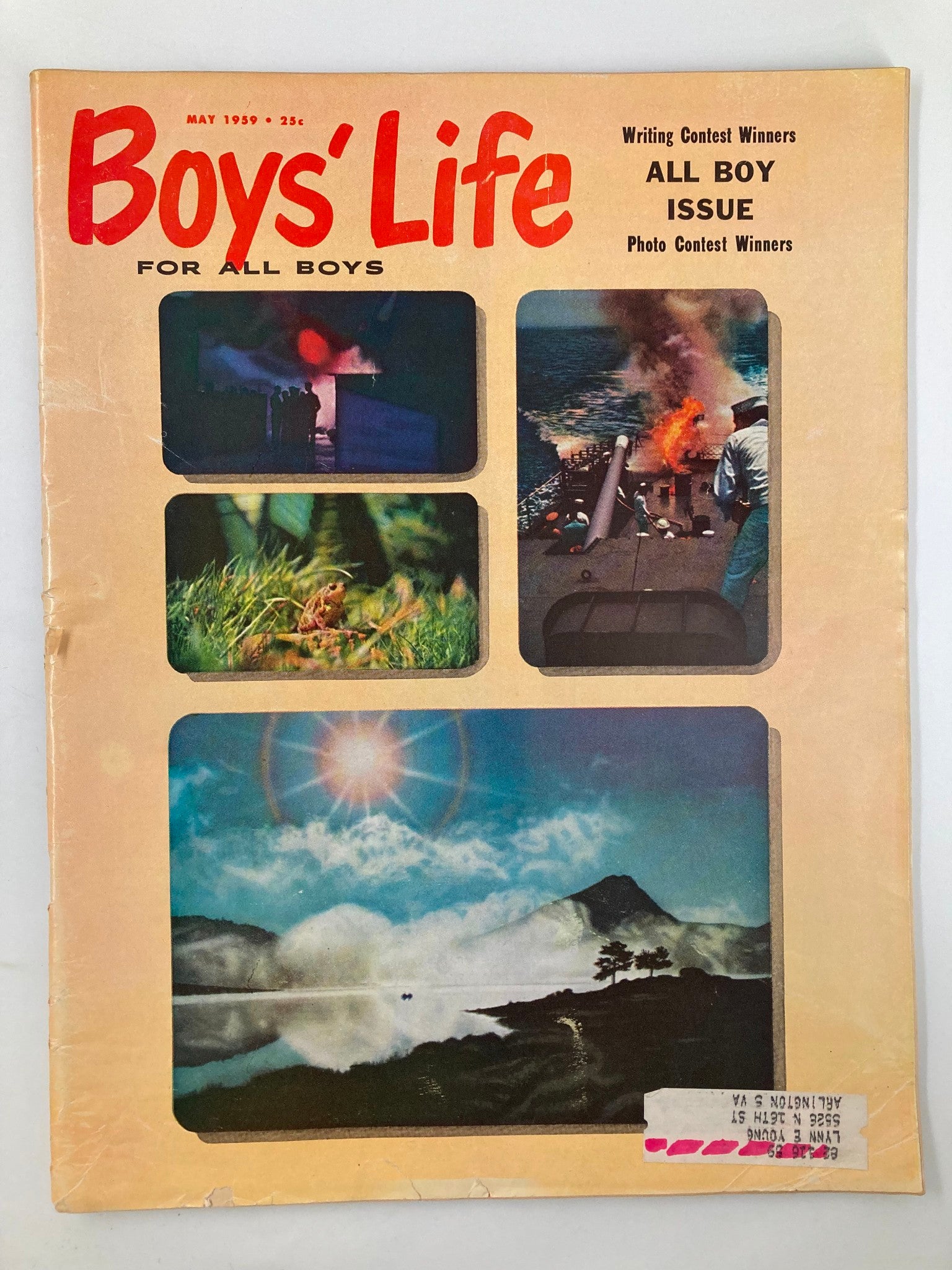 VTG Boys' Life Magazine May 1959 Top Winners in the Color Slide Division