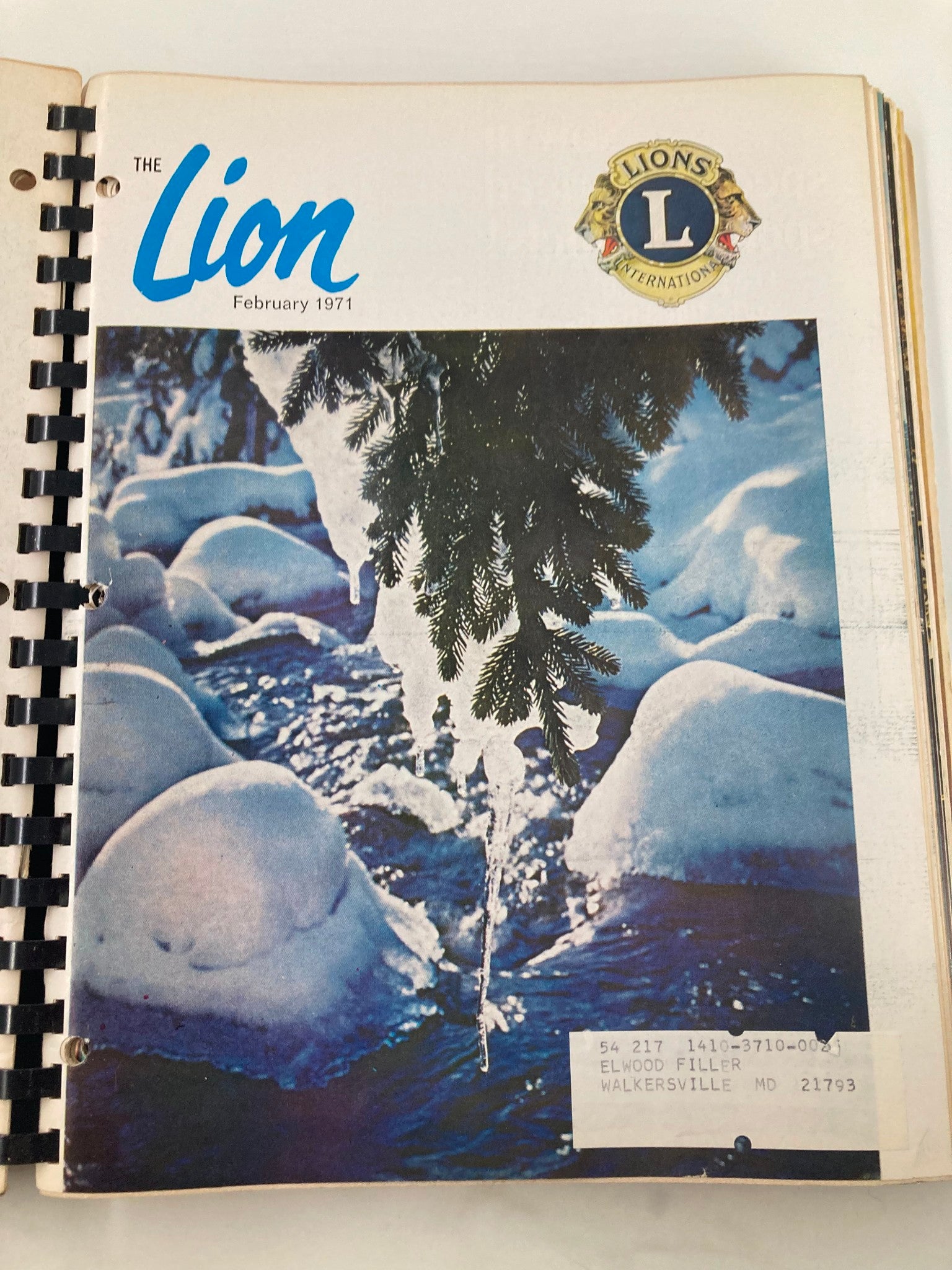 1971 January-December The Lion Magazine Full Year Hard Cover Compilation Issues