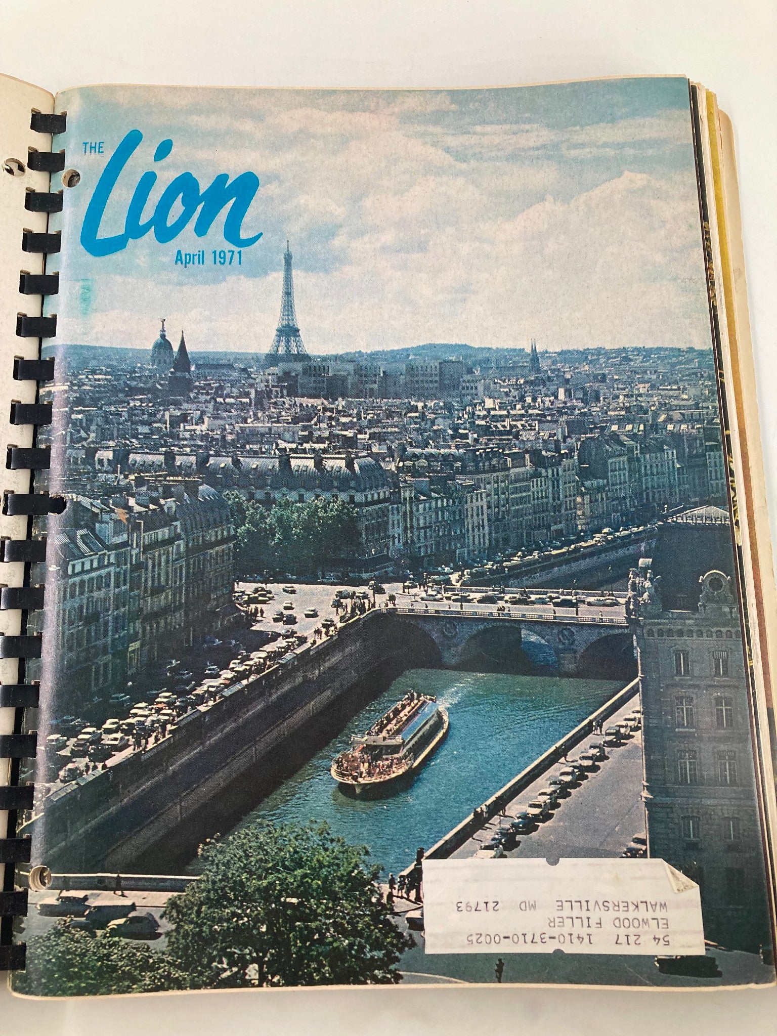 1971 January-December The Lion Magazine Full Year Hard Cover Compilation Issues