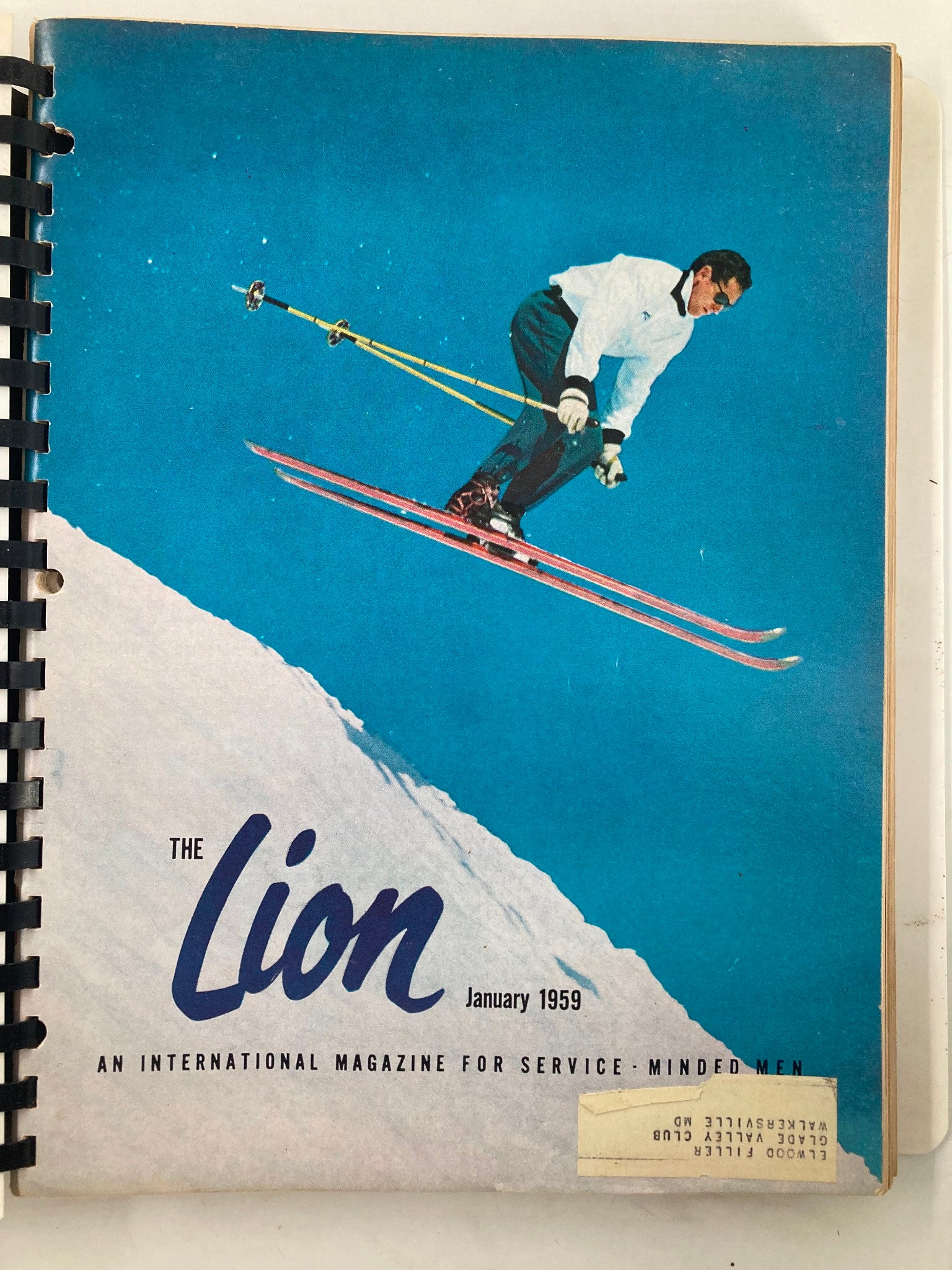 1959 January-December The Lion Magazine Full Year Hard Cover Compilation Issues