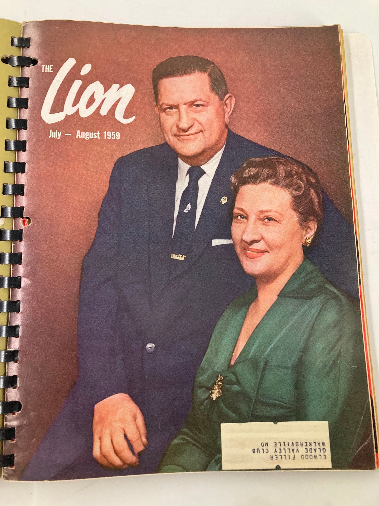 1959 January-December The Lion Magazine Full Year Hard Cover Compilation Issues