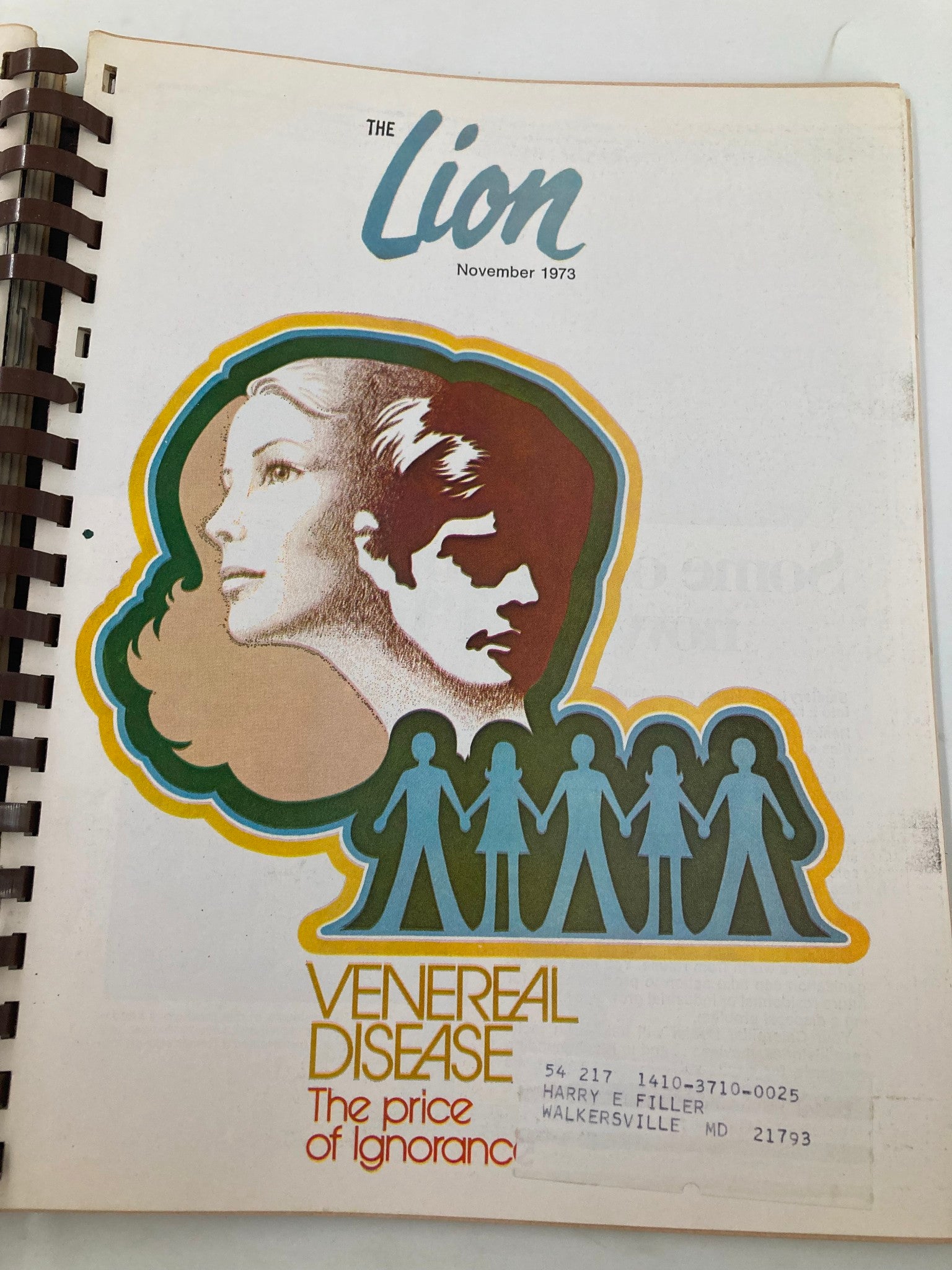 1973 January-December The Lion Magazine Full Year Hard Cover Compilation Issues