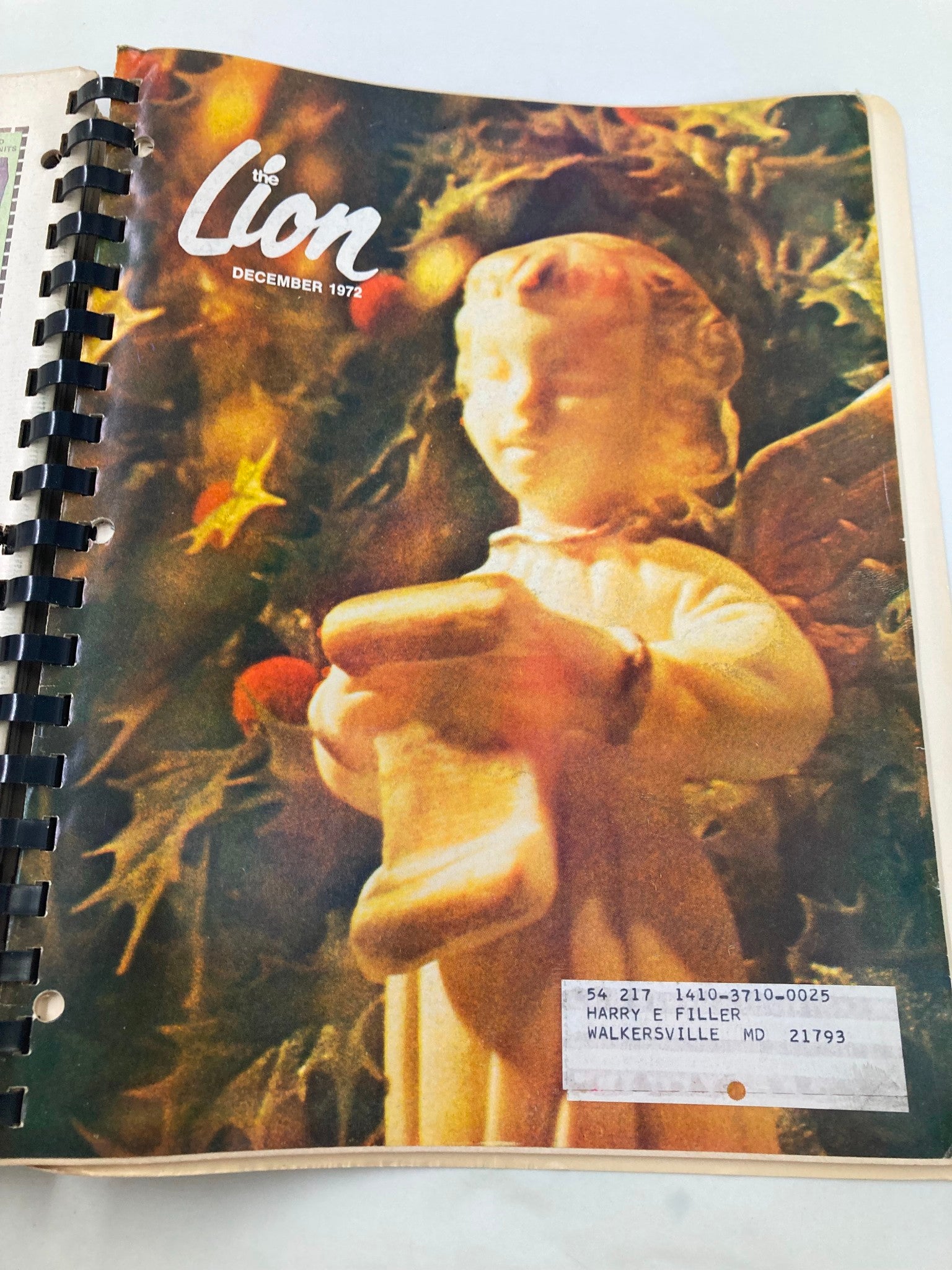 1972 January-December The Lion Magazine Full Year Hard Cover Compilation Issues