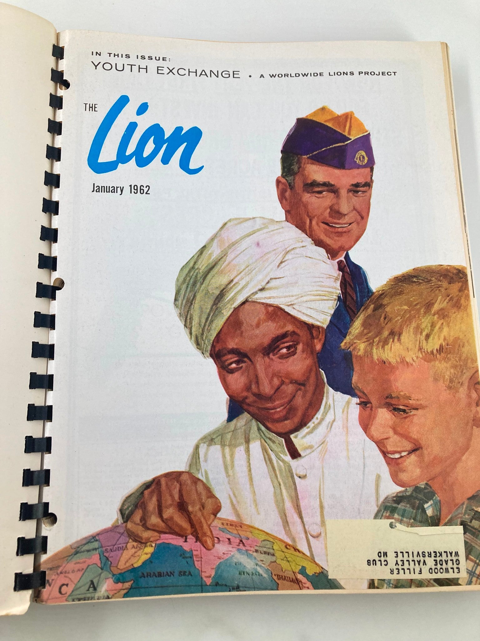 1962 January-December The Lion Magazine Full Year Hard Cover Compilation Issues