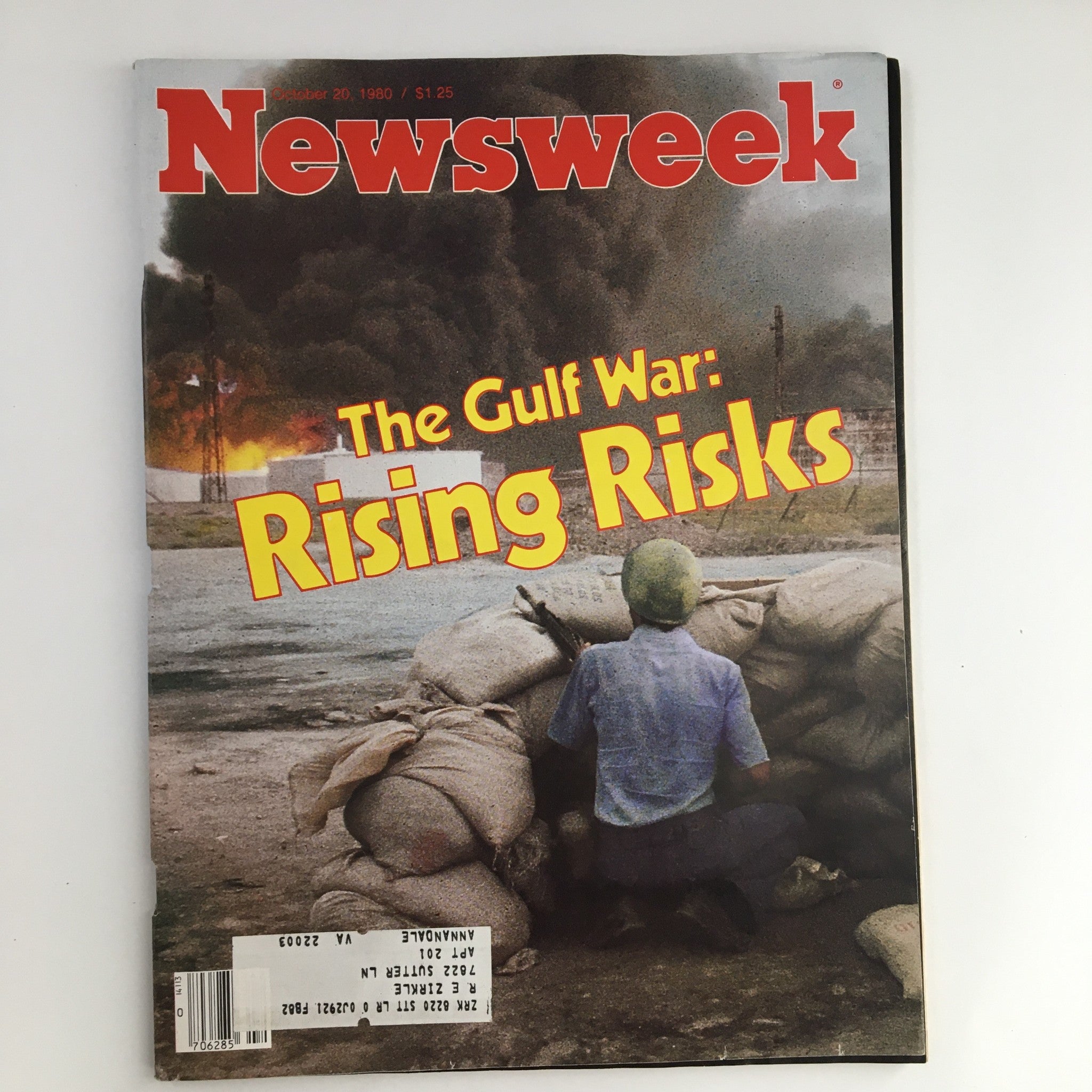 Newsweek Magazine October 20 1980 The Gulf War Rising Risks