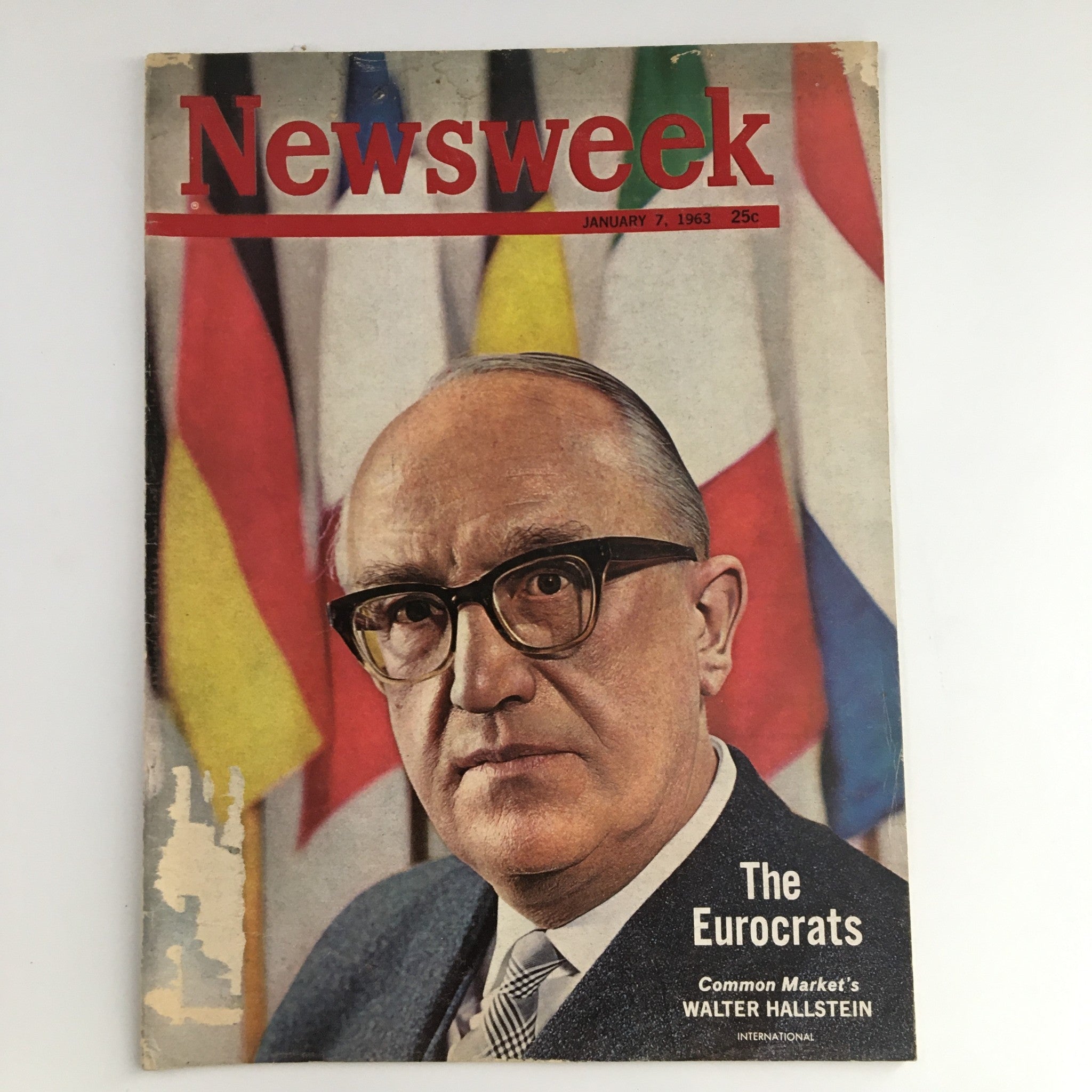 Newsweek Magazine January 7 1963 The Eurocrats Common Market's Walter Hallstein