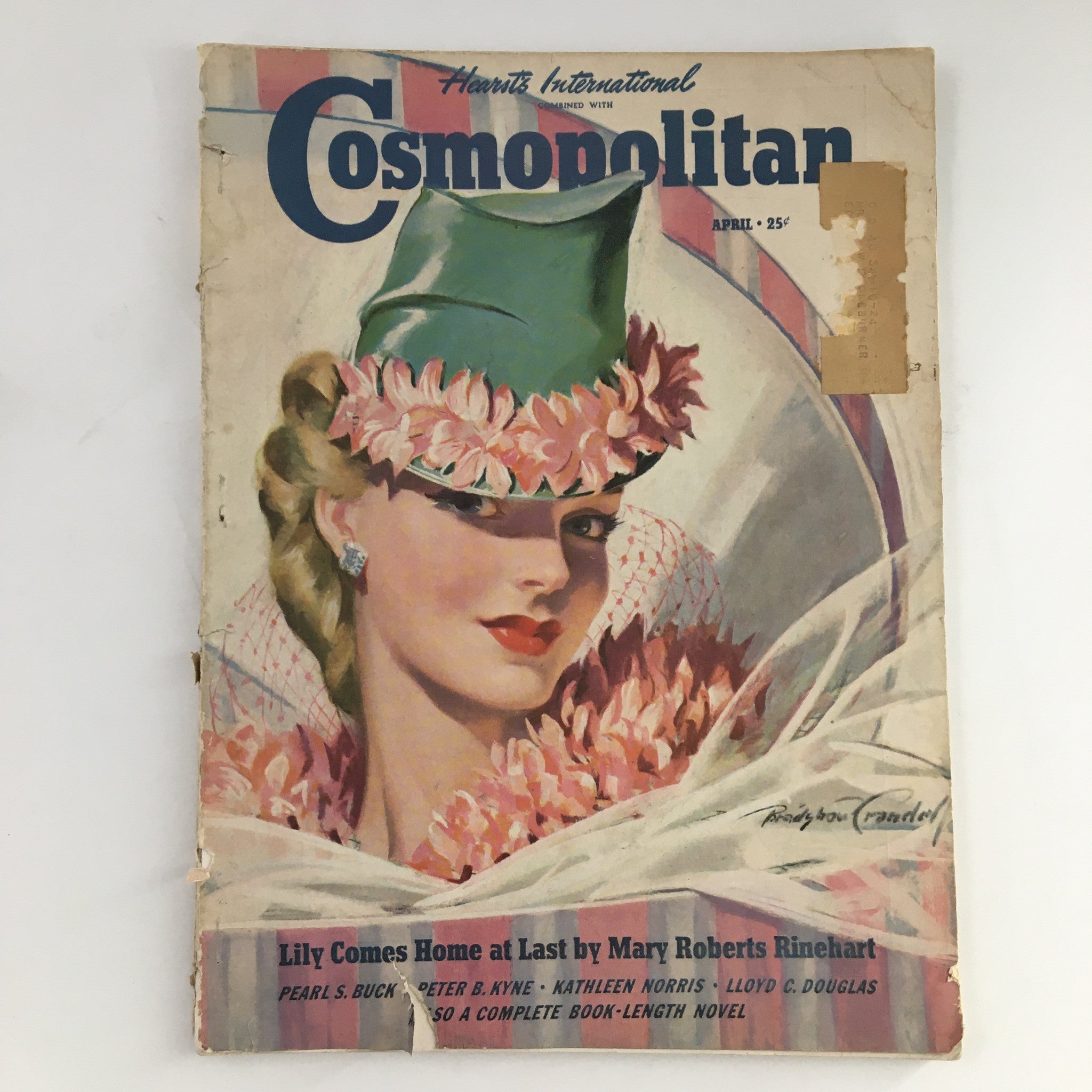 Cosmopolitan Magazine April 1940 Lily Comes Home at Last Mary Roberts Rinehart