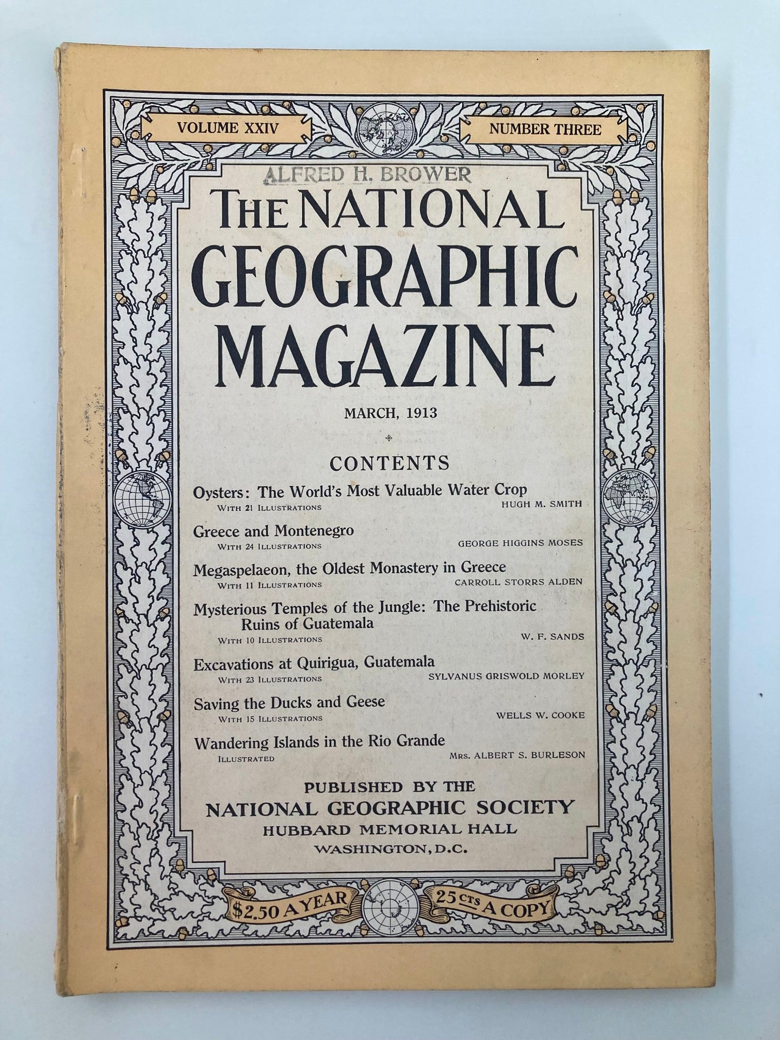 VTG The National Geographic Magazine March 1913 Saving the Ducks and Geese