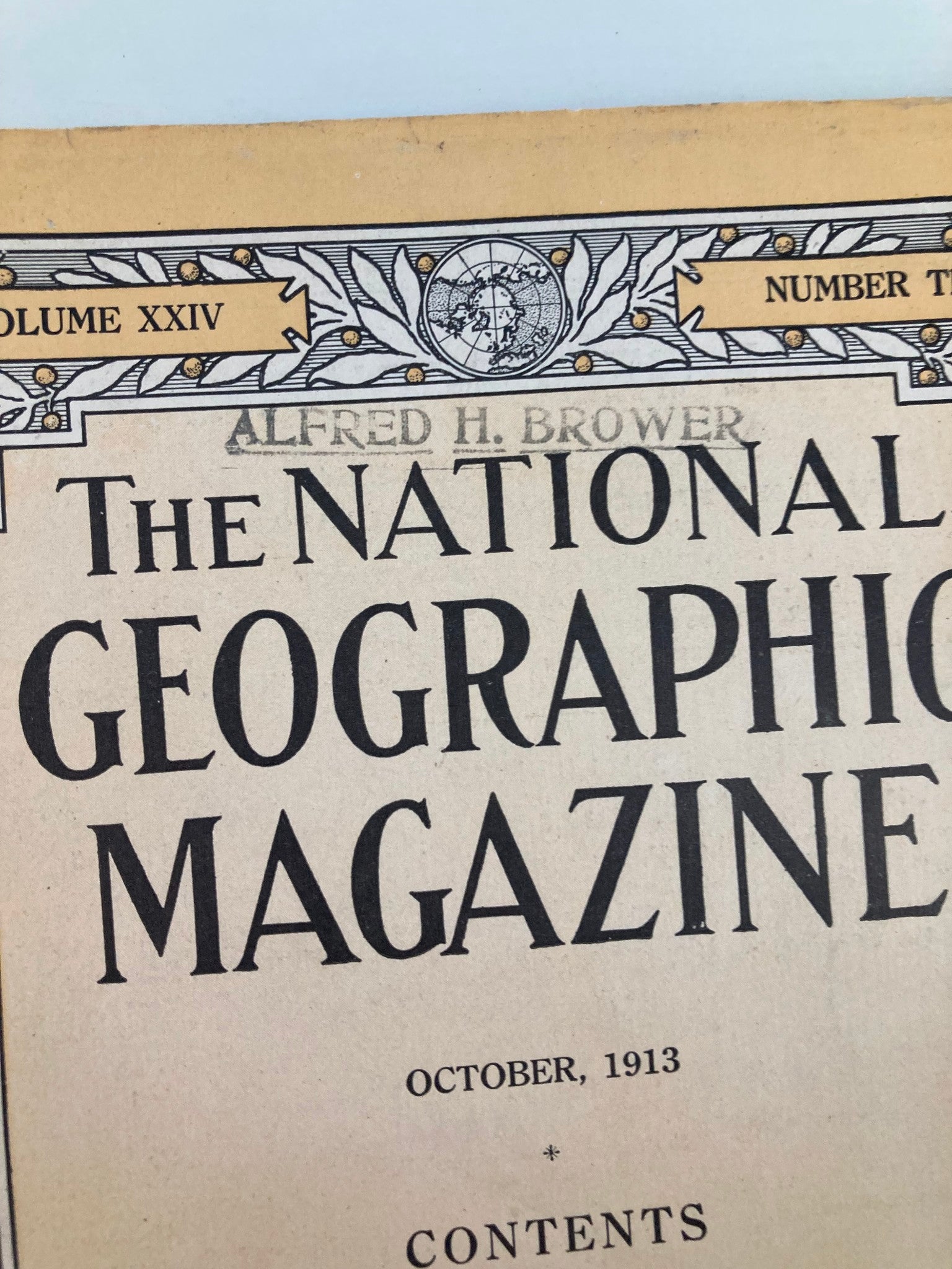 VTG The National Geographic Magazine October 1913 Rumania and Her Ambitions