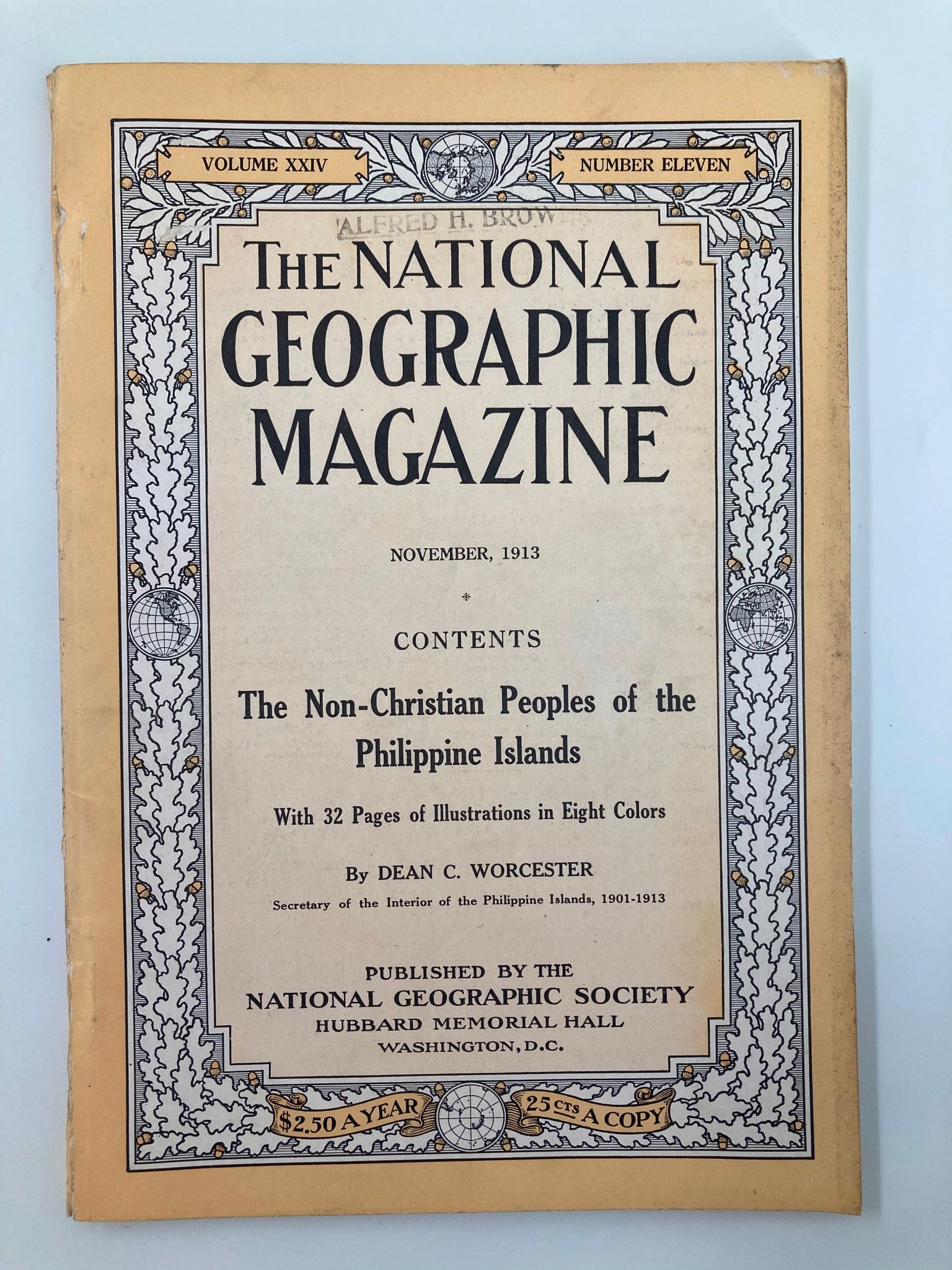 VTG The National Geographic Magazine November 1913 The Non-Christian People