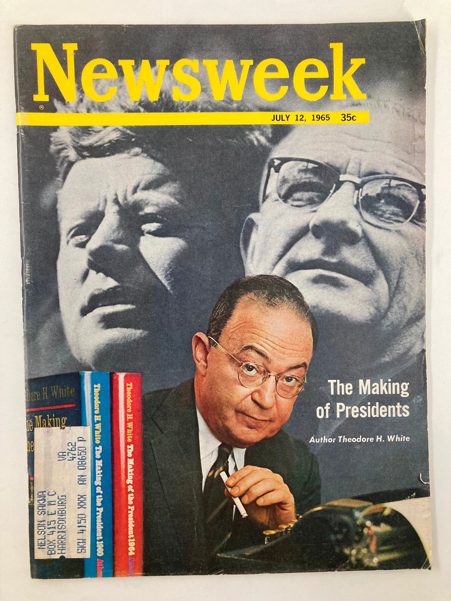 VTG Newsweek Magazine July 12 1965 The Making of Presidents by Theodore H. White