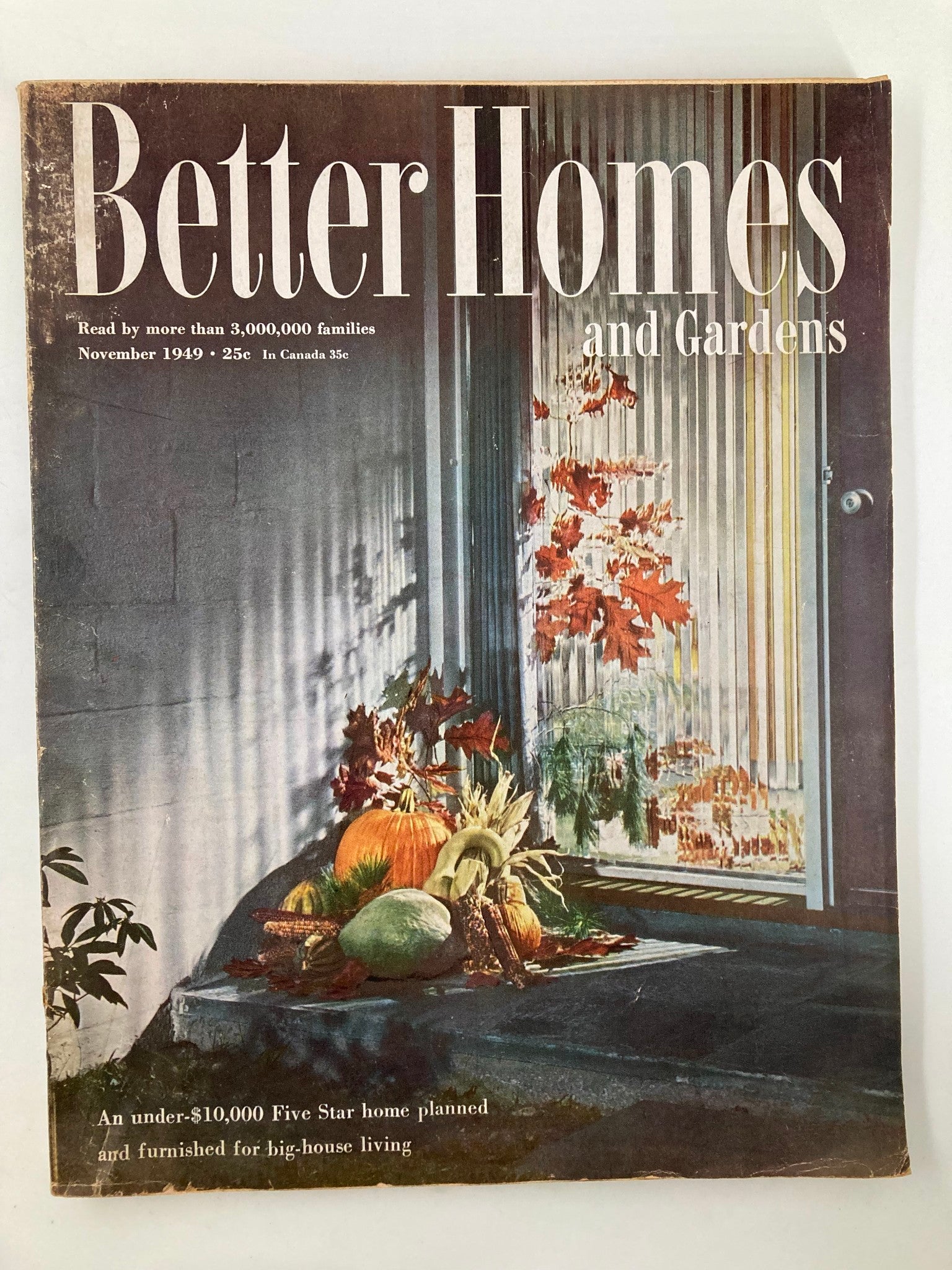 VTG Better Homes & Garden Magazine November 1949 Handsome Chairs at Low Cost