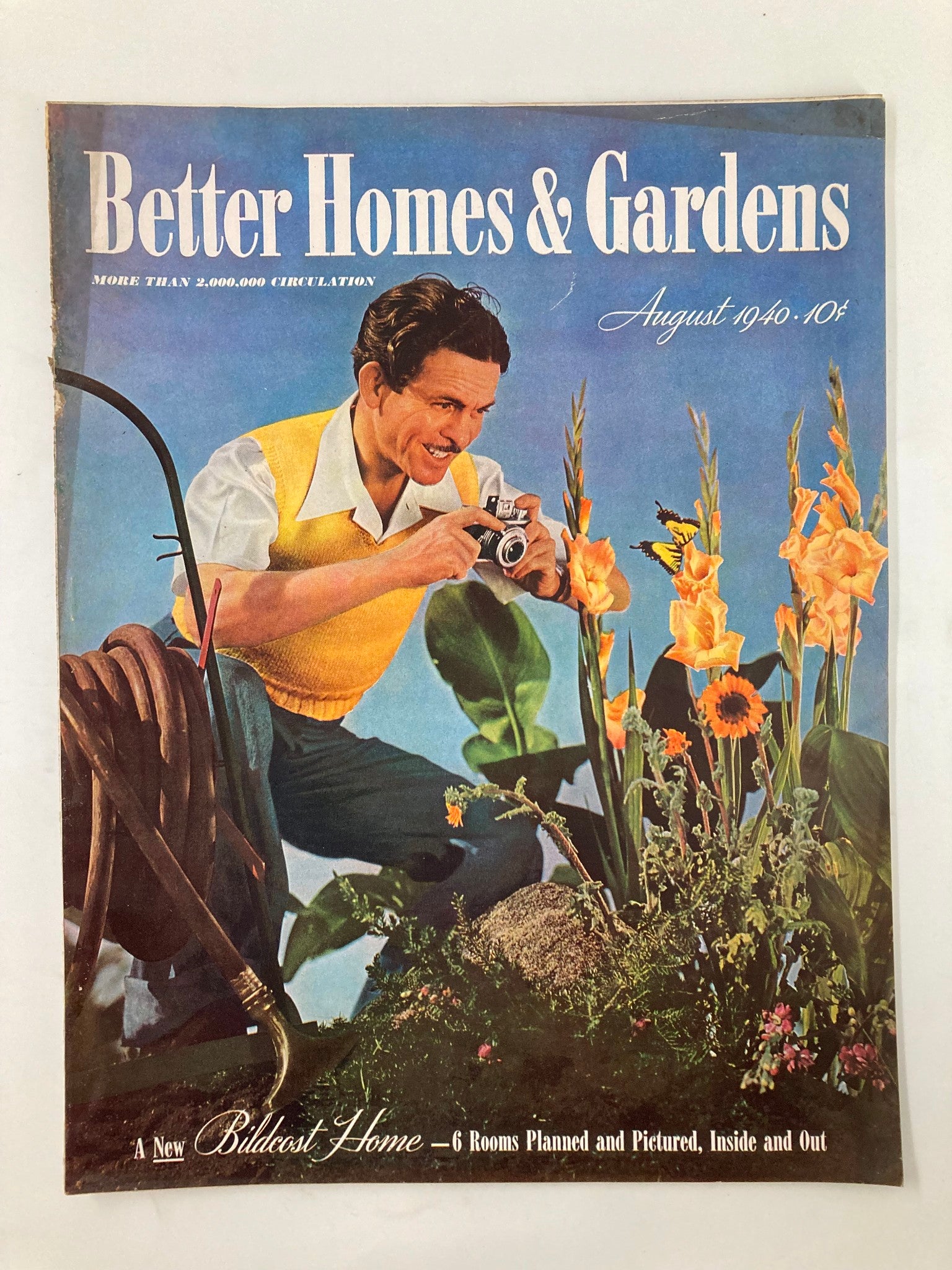 VTG Better Homes & Garden Magazine August 1940 Dollars & Sense in Home Planning