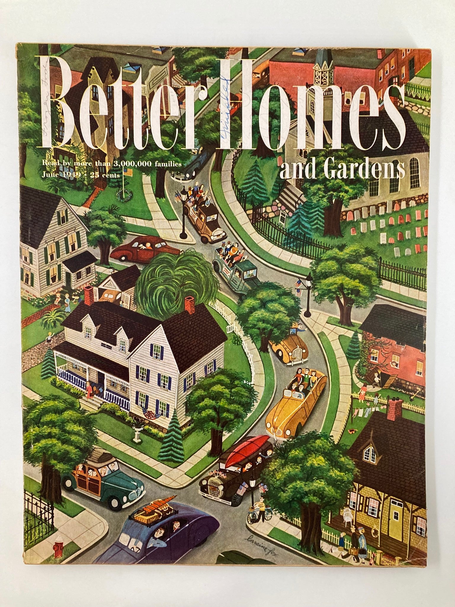 VTG Better Homes & Garden Magazine June 1949 To Revive A Scrawny Privet Hedge