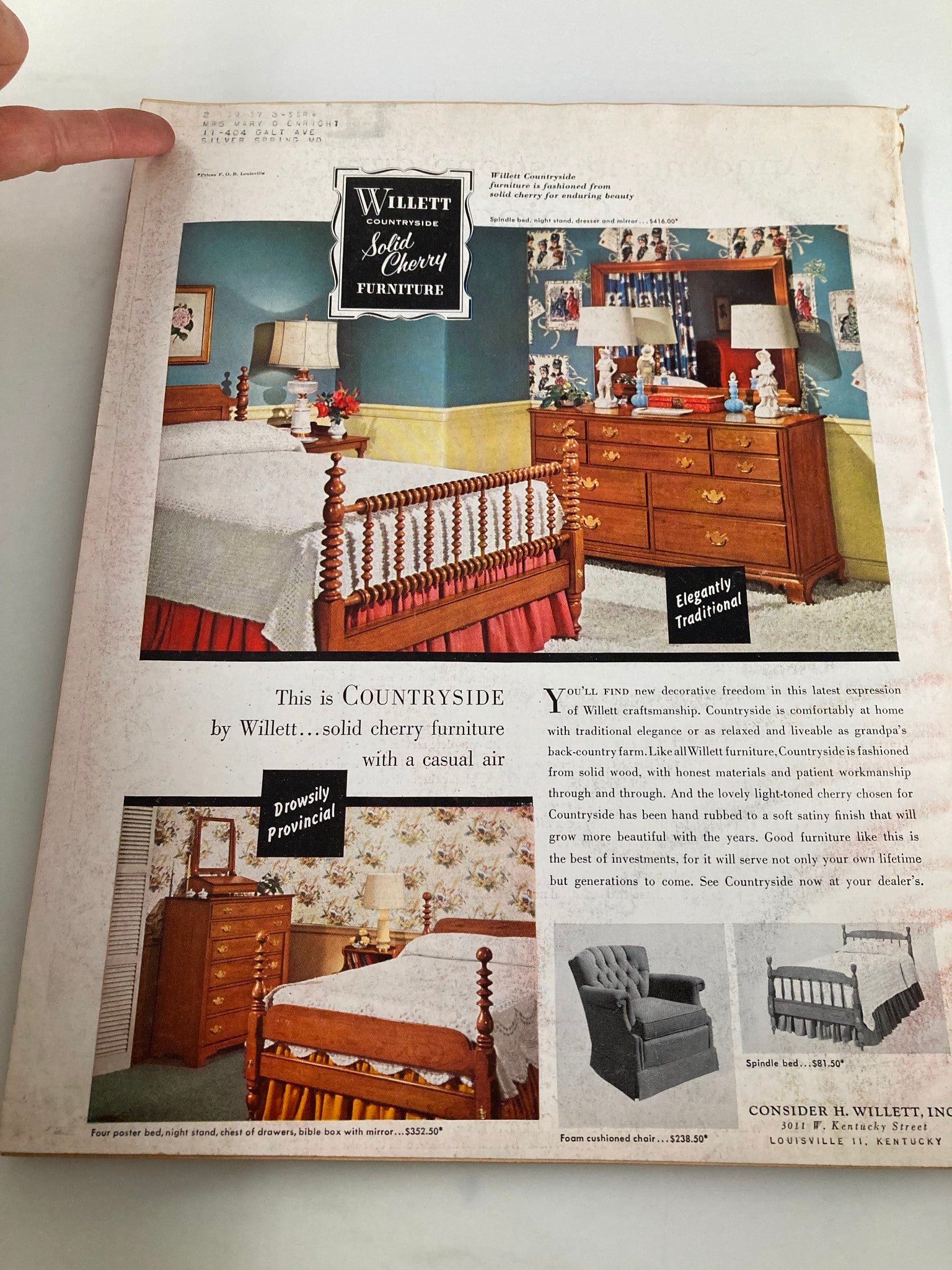 VTG Better Homes & Garden Magazine November 1954 He Built A Better Workshop