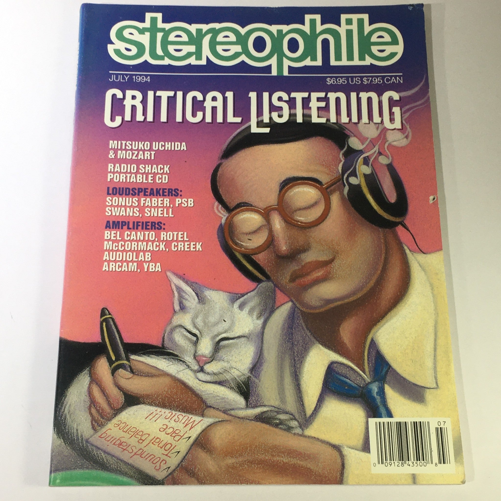 Stereophile Magazine July 1994 - Mitsuko Uchida & Mozart / Portable Radio Shack