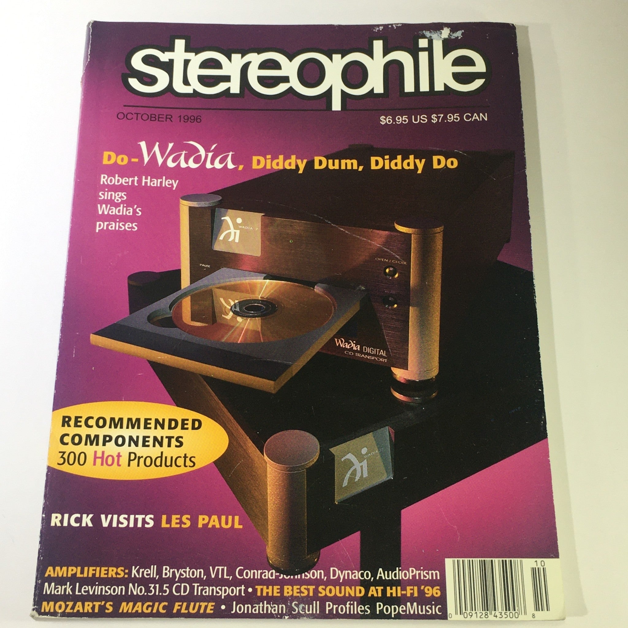 Stereophile Magazine October 1996 - Robert Harley Sings Wadia's Praises