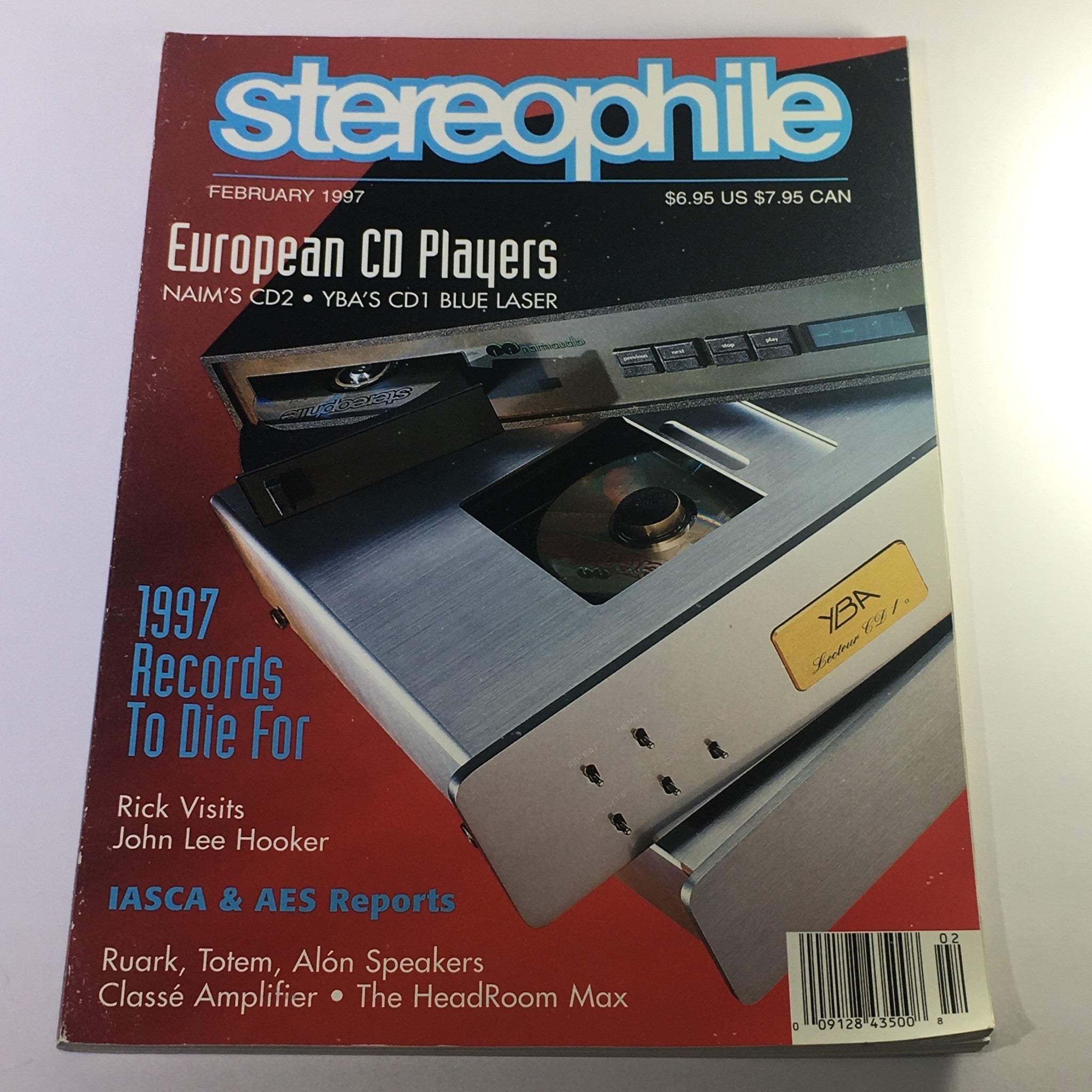 Stereophile Magazine February 1997 - John Lee Hooker / The Headroom max AMP