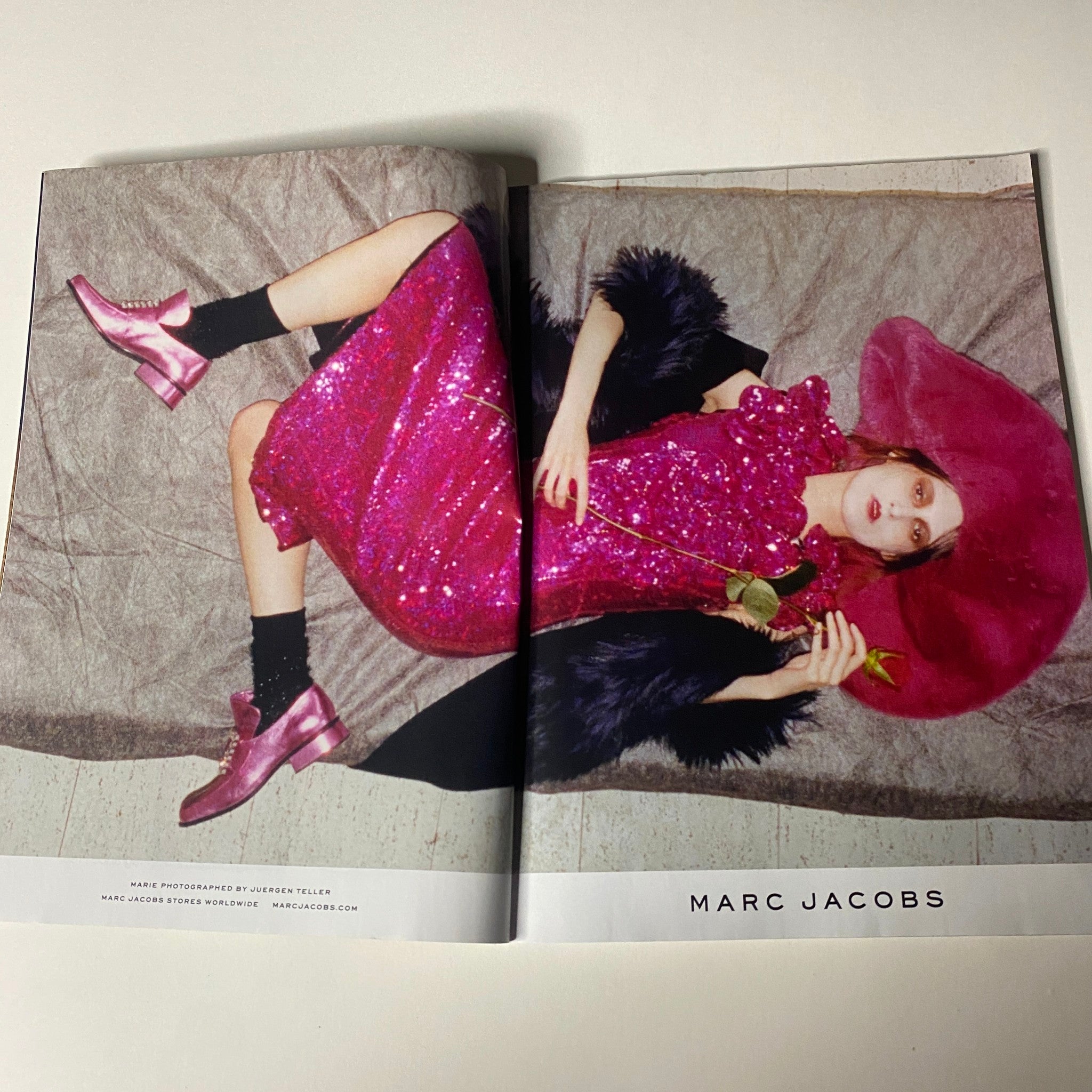Vogue Magazine July 2012 Emma Stone Cover No Label VG, showcasing a high-fashion editorial spread featuring a model in a sparkly pink dress, styled with a large pink hat.
