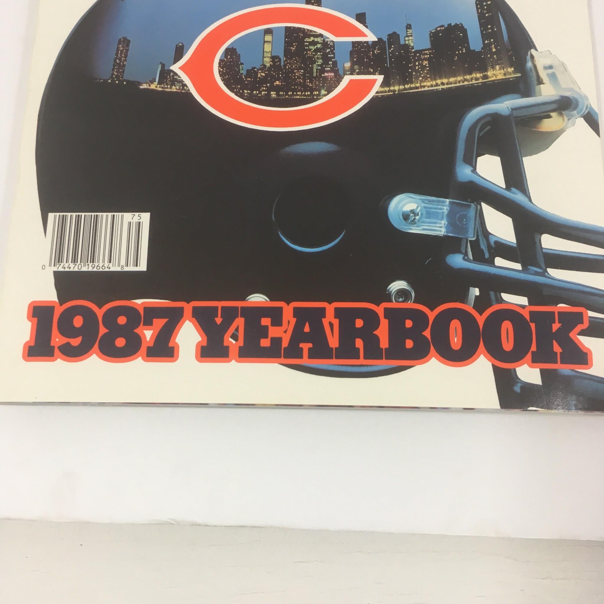 Chicago Bears 1987 Yearbook Magazine