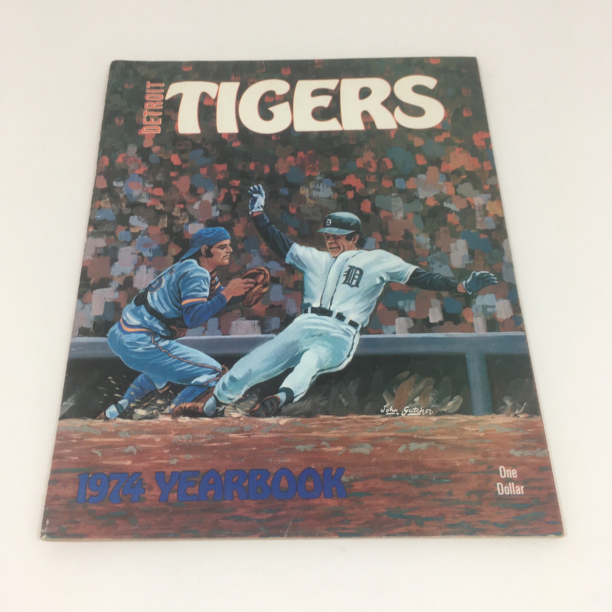 1974  Detriot Tigers Yearbook Magazine