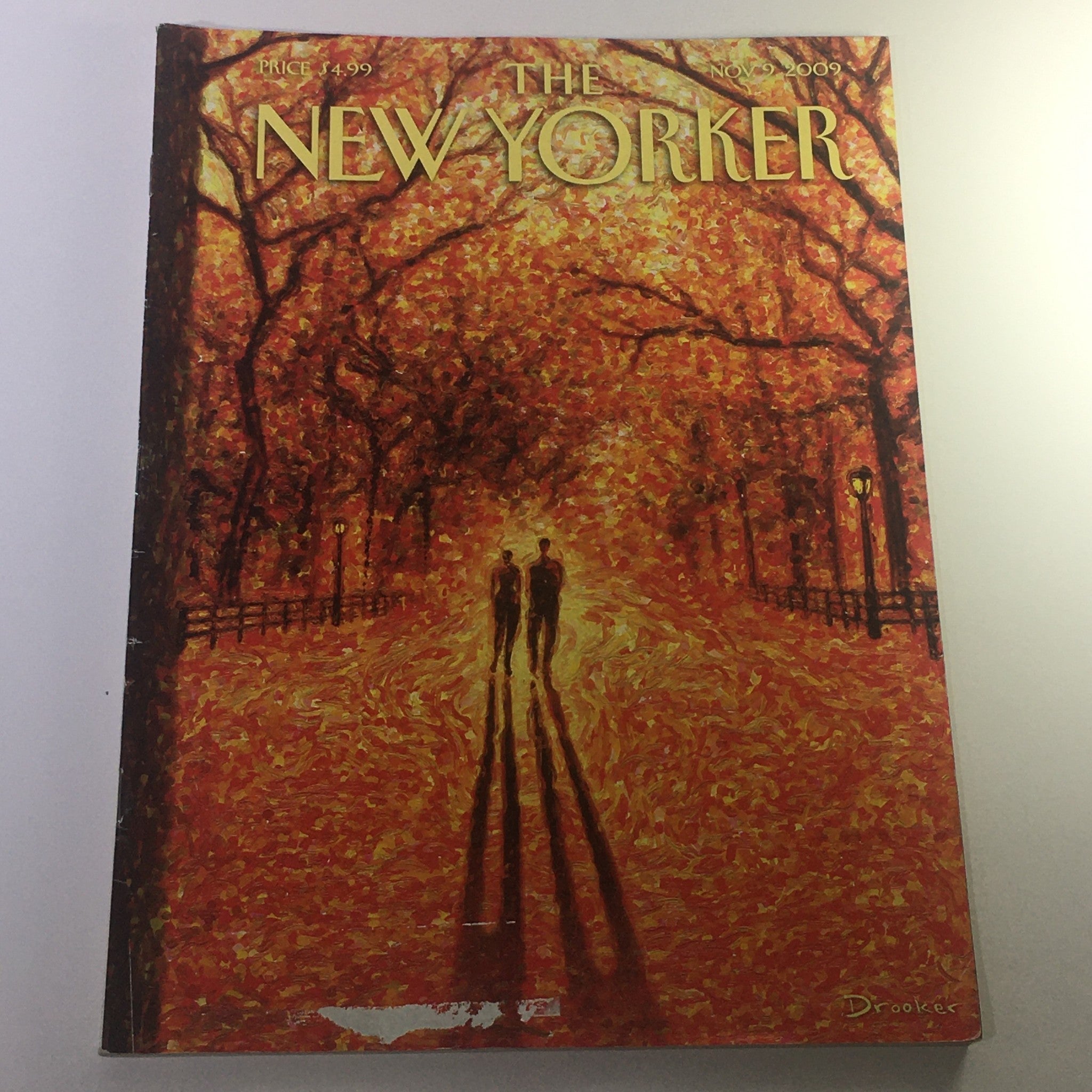 The New Yorker November 9 2009 - Full Magazine Theme Cover Eric Drooker