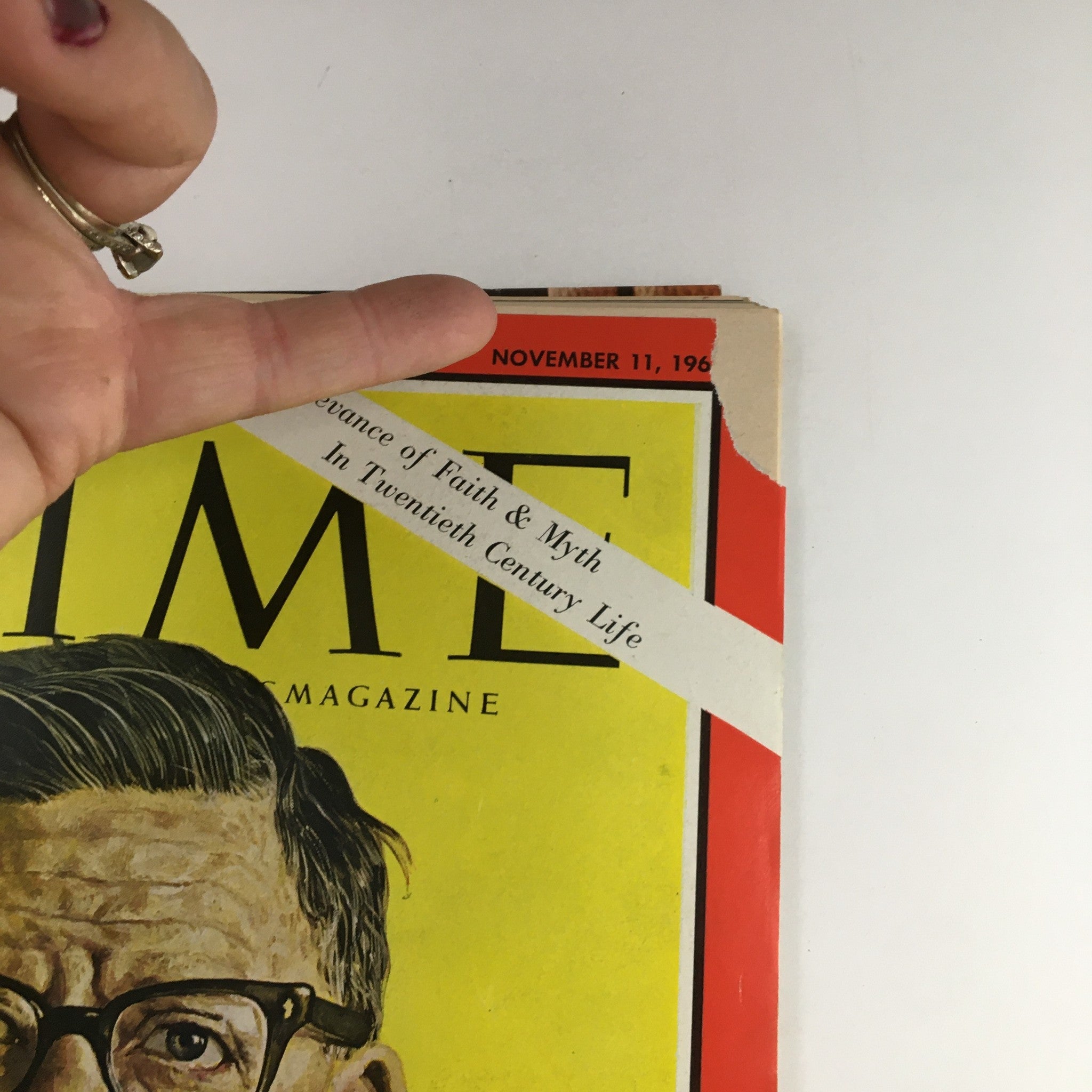 Time Magazine November 11 1966 Vol. 88 No. 20 Episcopal Bishop James Albert Pike